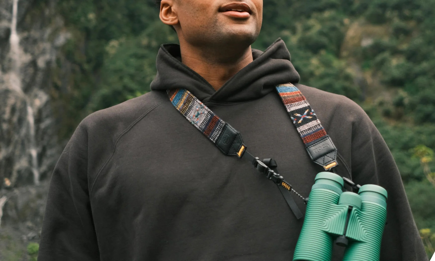 Wandern, Fernglas, Tragegurt, Grün, Outdoor