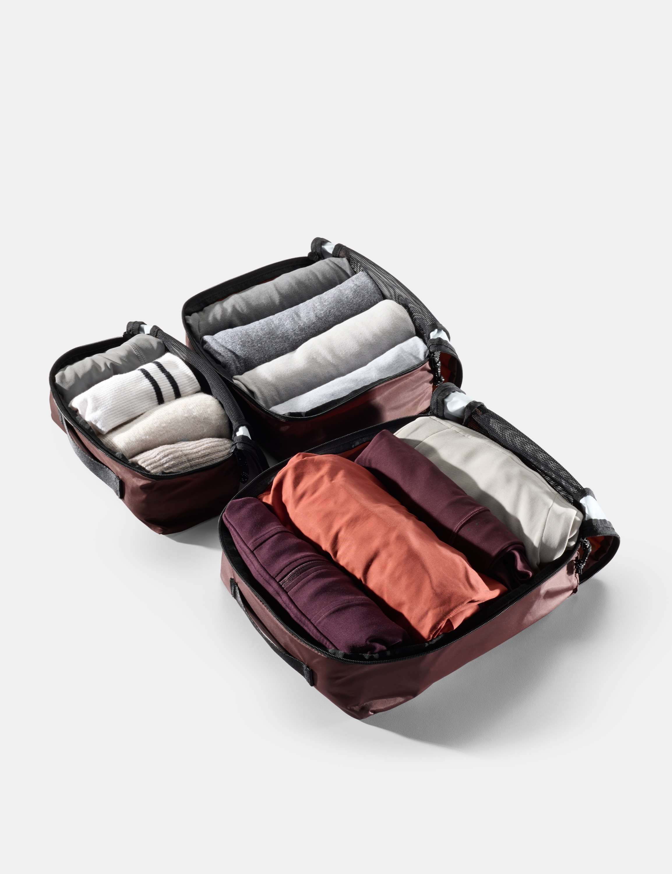 Kofferorganizer, Packing Cubes, Reiseorganisation, Kleidungsvorrat, Mehrfachfach-Set
