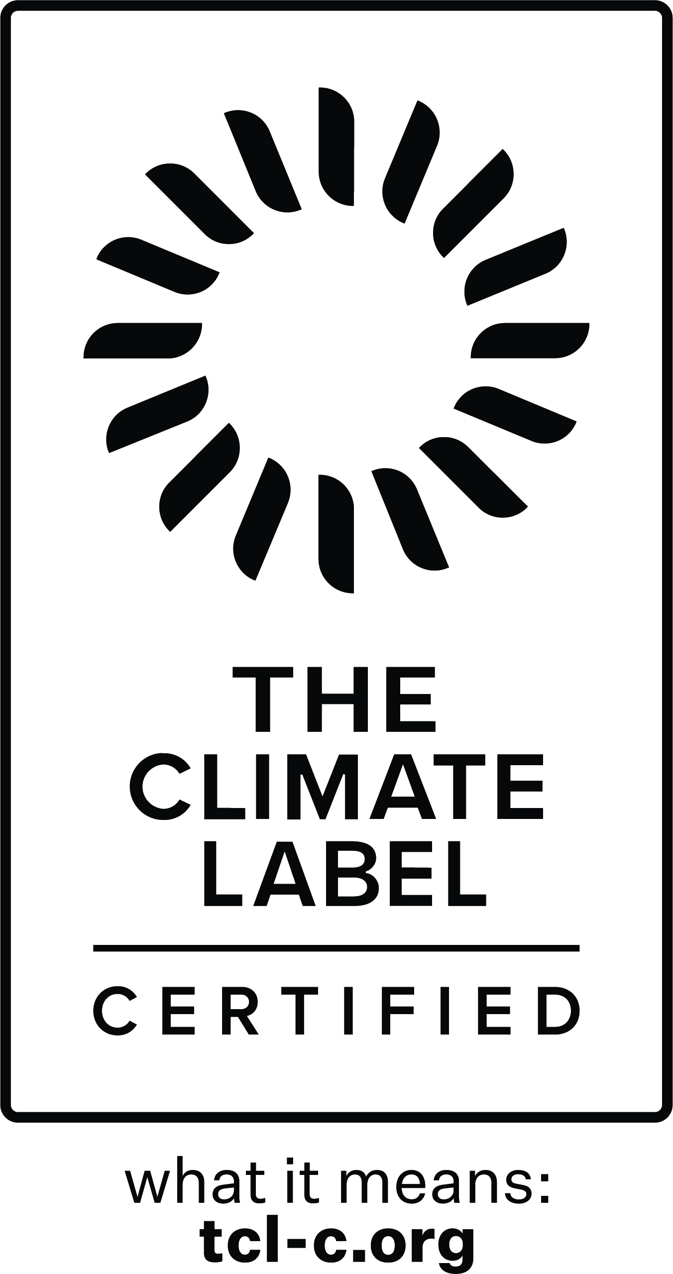 The Climate Label