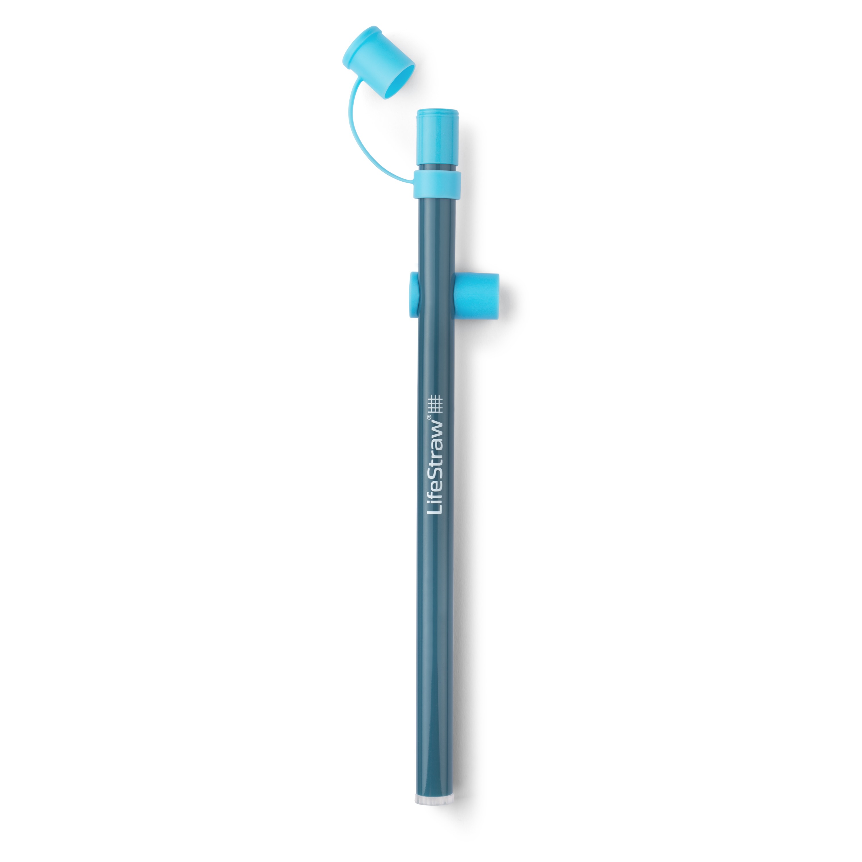 Stift, Stiftspitze, Füllstift, LifeStraw?, Blau