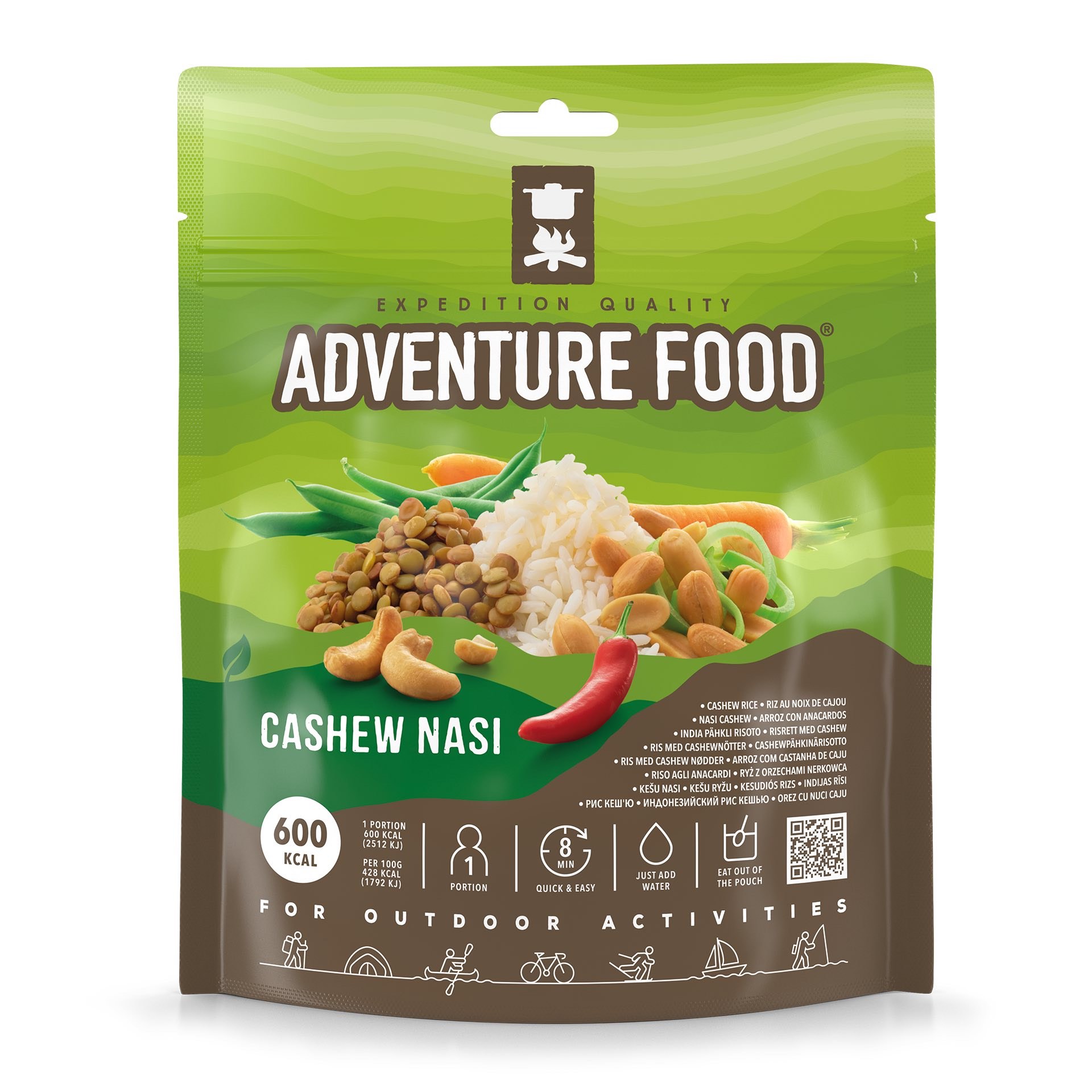 Adventure Food Cashew Nasi