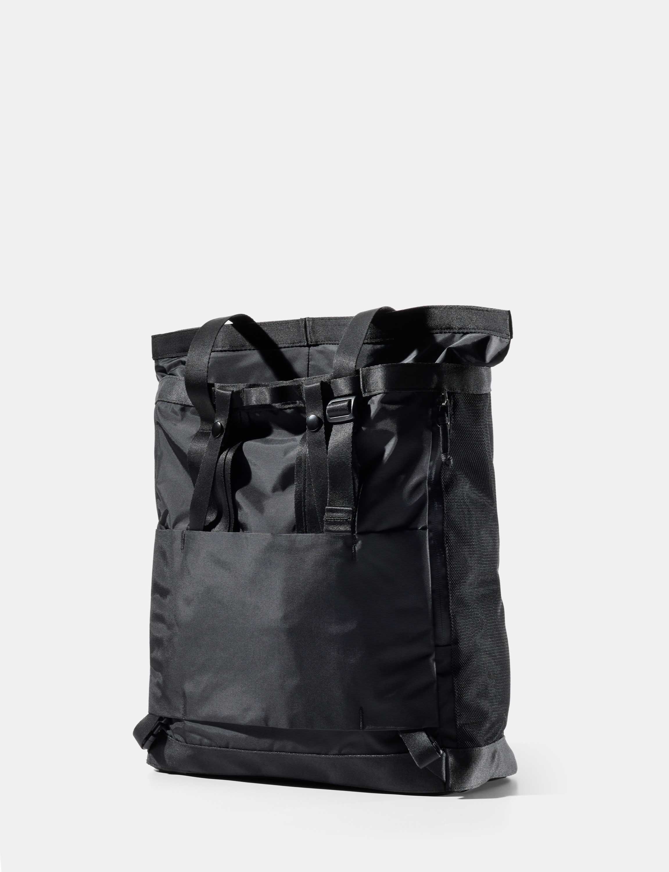 Rucksack, Schwarz, Tragegriff, Seitentaschen, Tragegurt