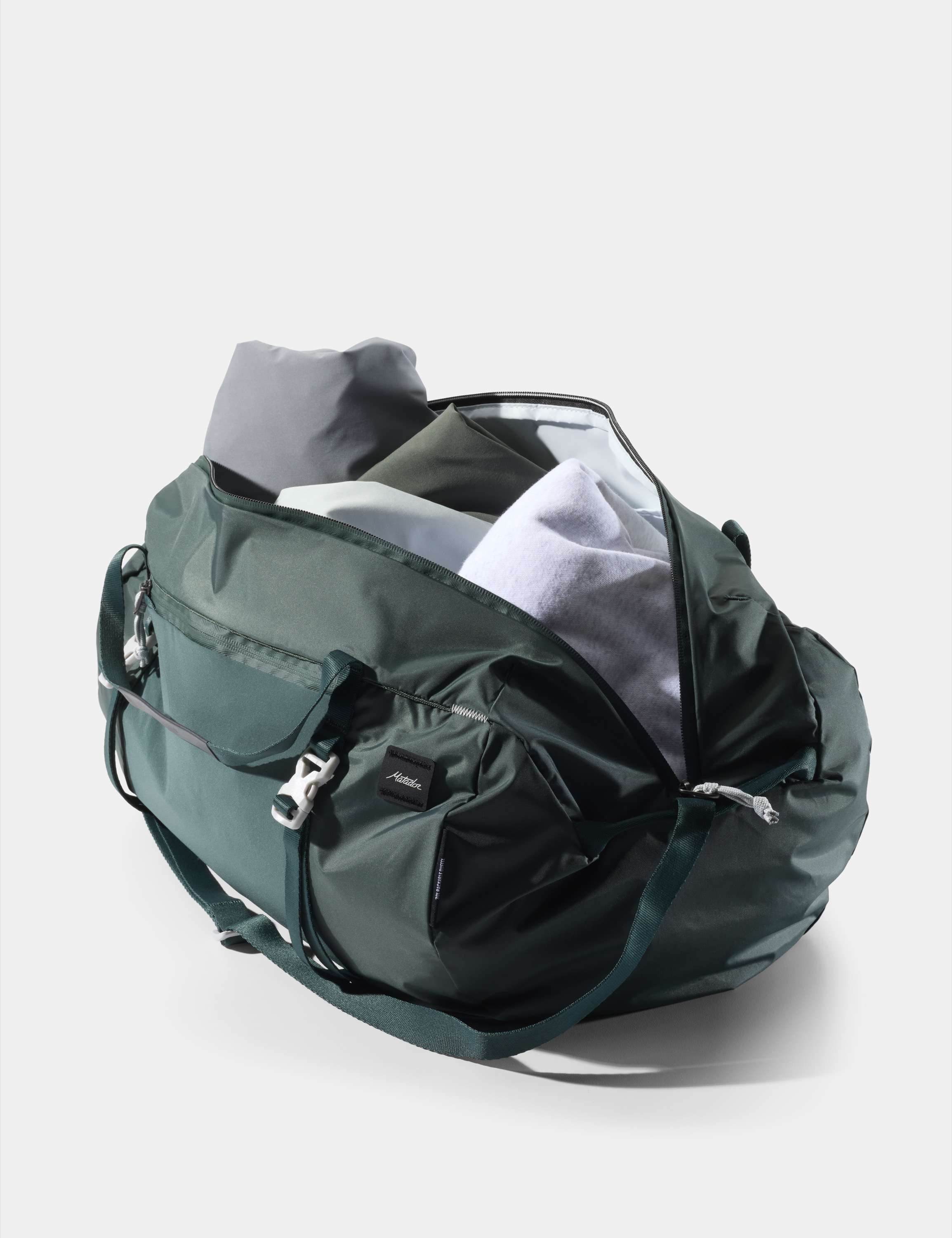 Reisetasche, Cargo Bag, Duffle, Grün, Reißverschluss
