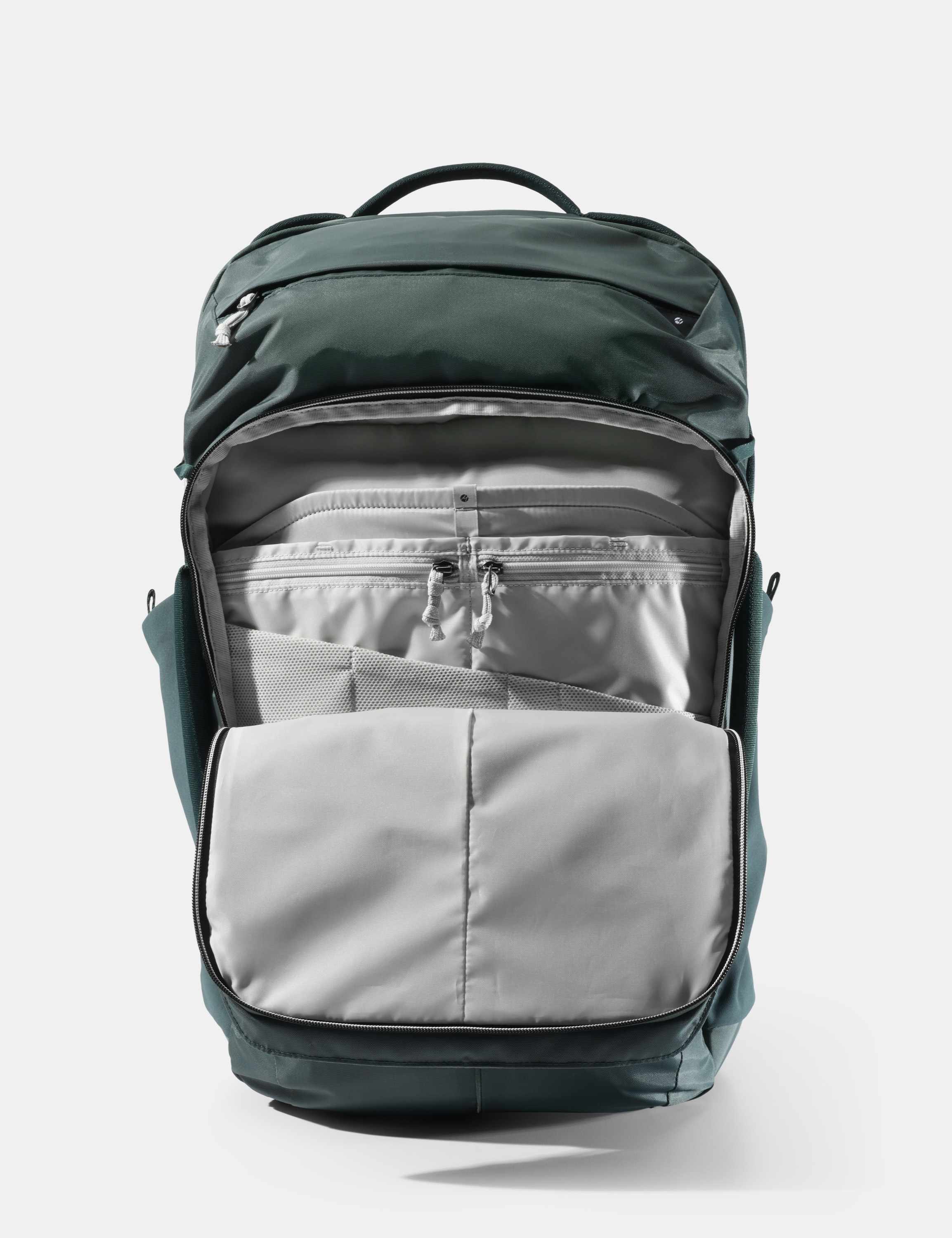 Rucksack, Innenraum, Reißverschluss, Mehrfachfächer, Schultergurt