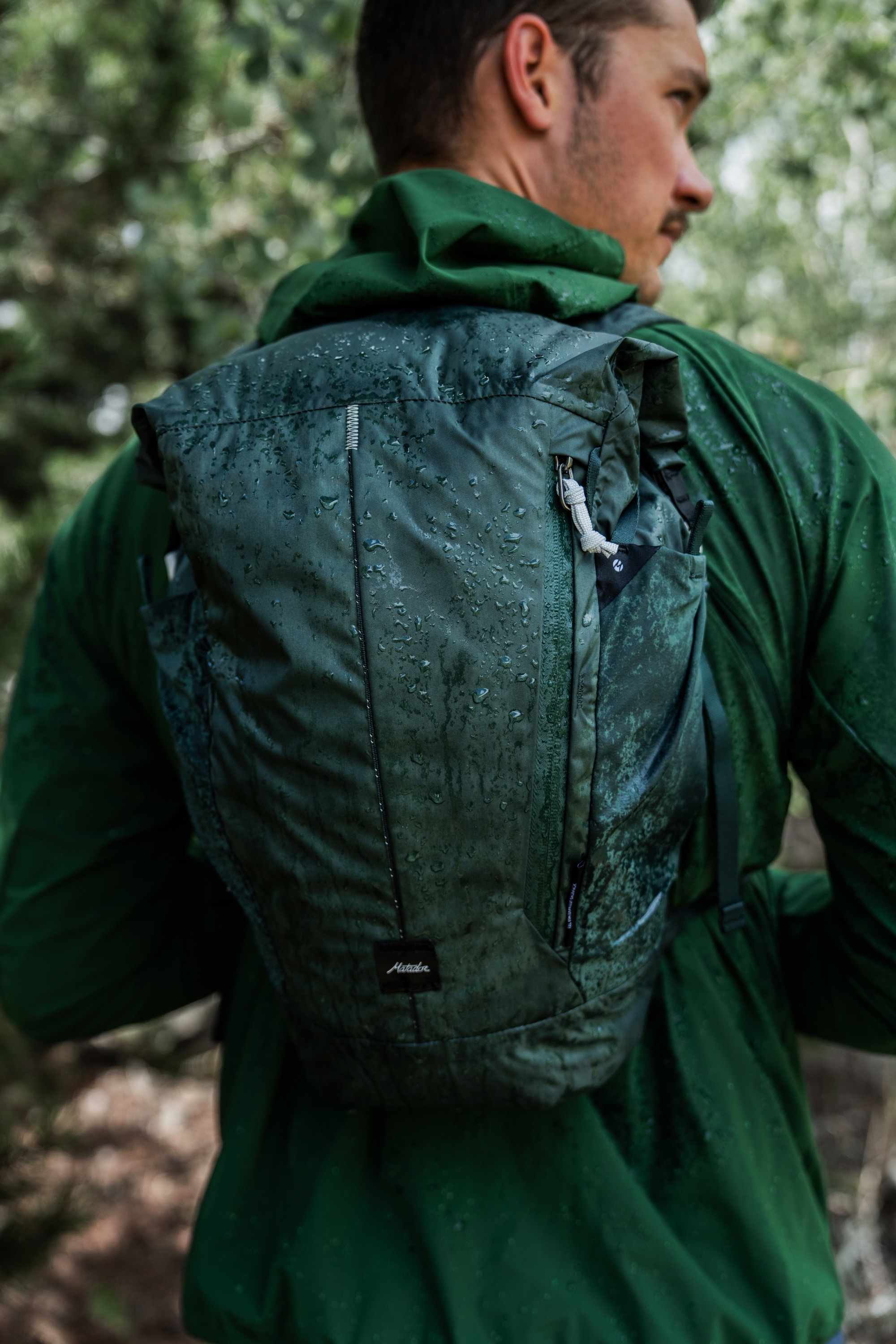 Rucksack, Backpack, Wasserdicht, Grün, Outdoor