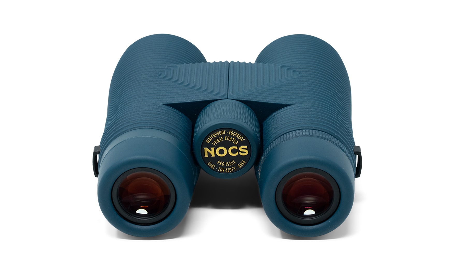 Fernglas, Binoculars, blau, Gummi, Kein Text auf Bild