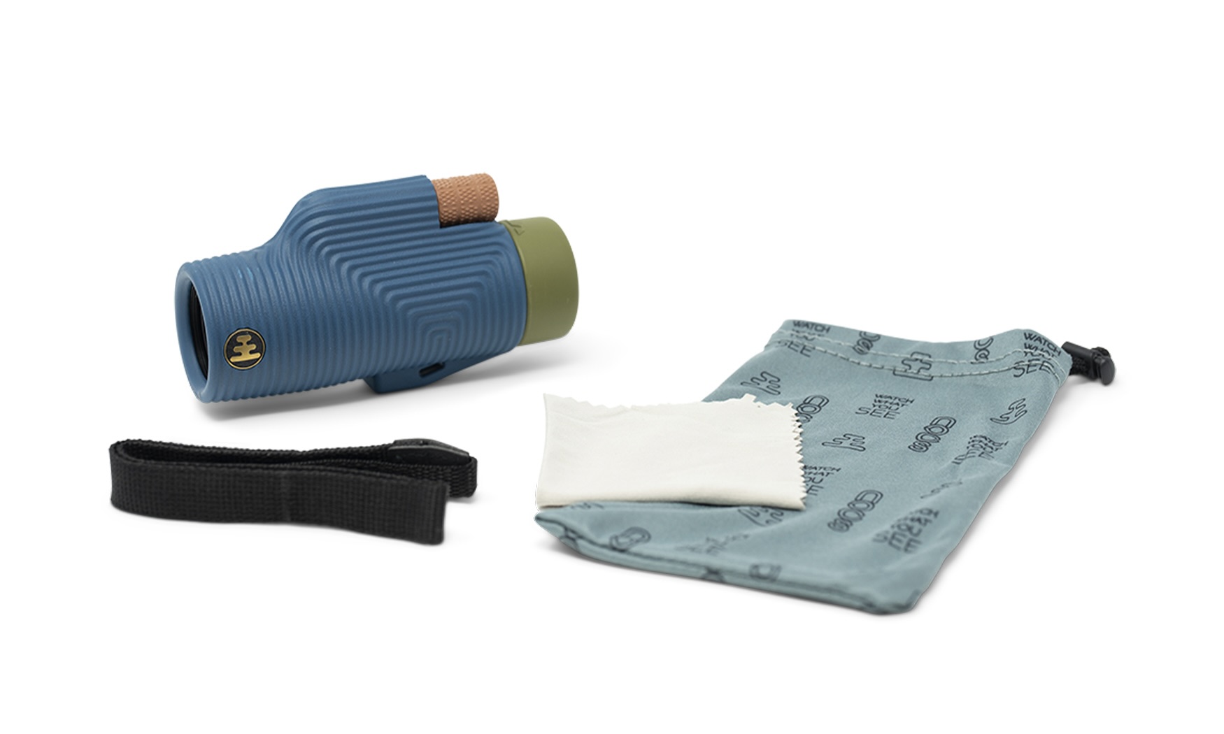 Teleskop, Okular, Objektiv, Hülle, Reinigungsstoff