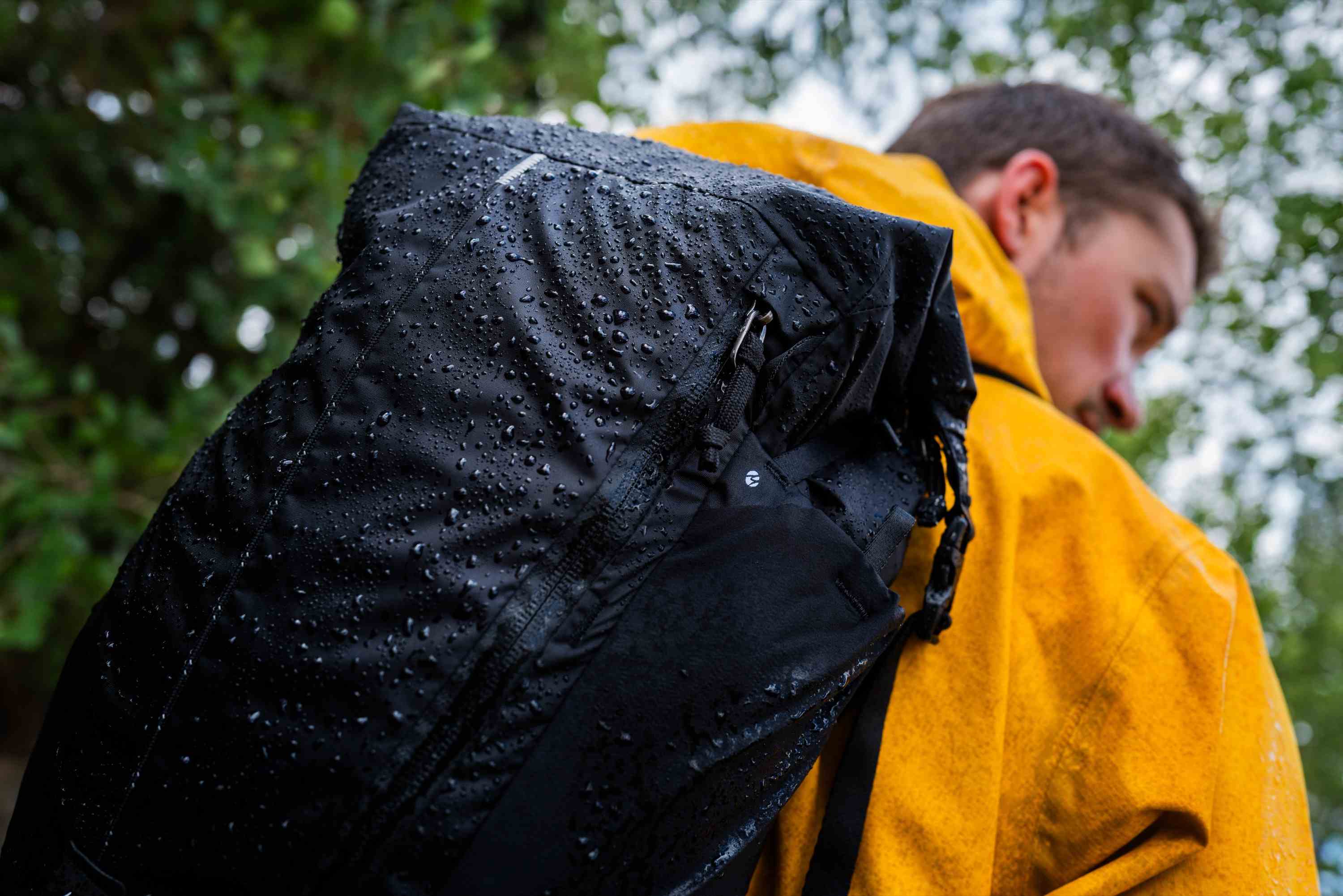 Rucksack, Rucksack, Wasserdicht, Schwarz, Outdoor-Ausrüstung