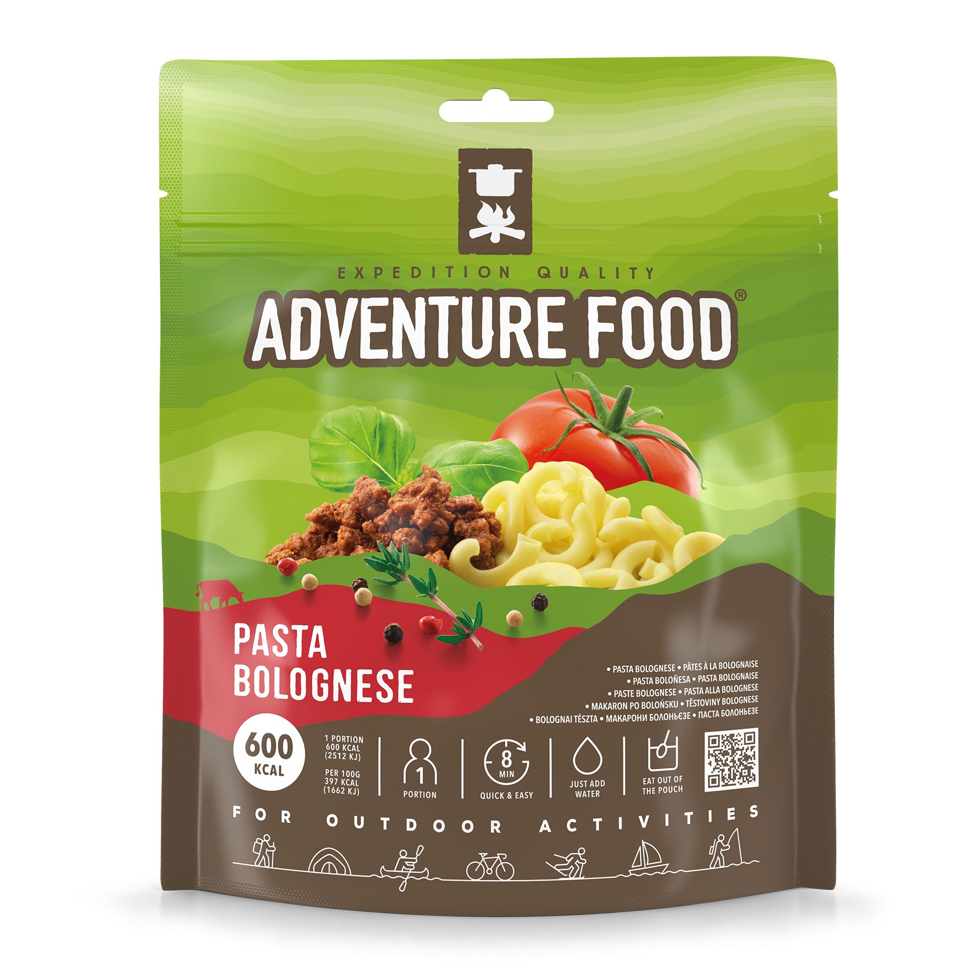 Adventure Food Pasta Bolognese - Modell: PB