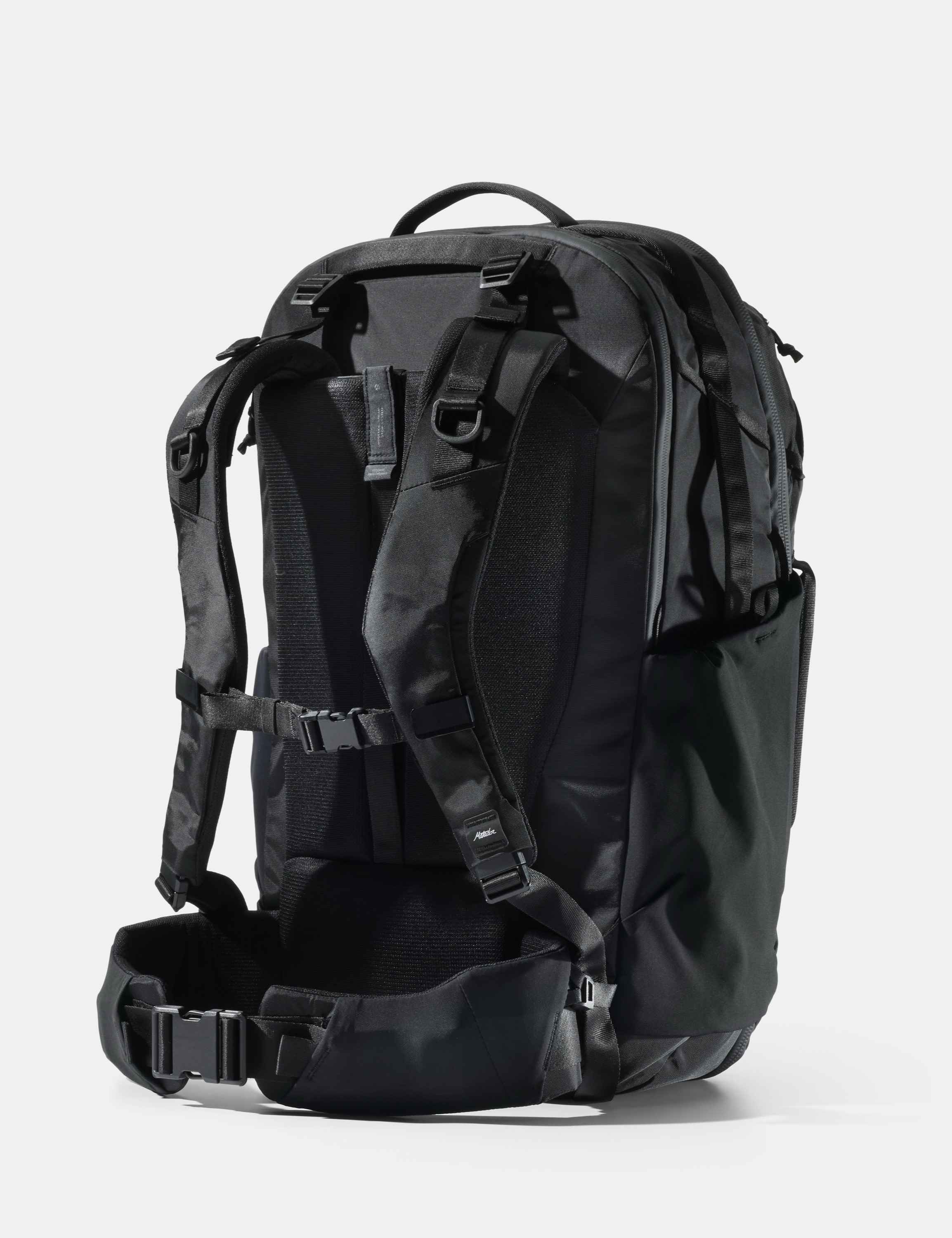 Rucksack, Backpack, Schulterriemen, Wasserdicht, Schwarz