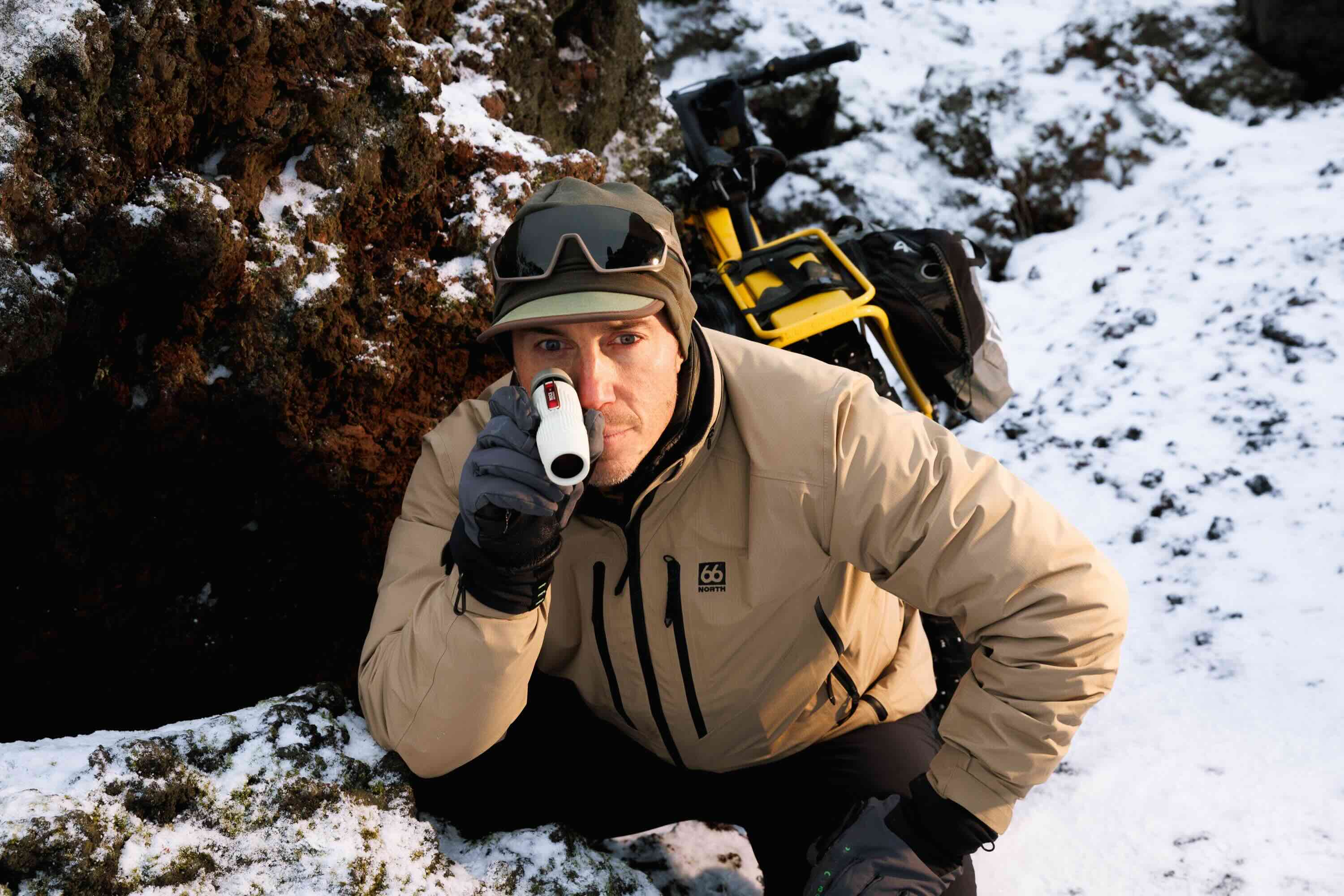 Teleskop, Jagd, Winteroutfit, Ausrüstung, Kamera