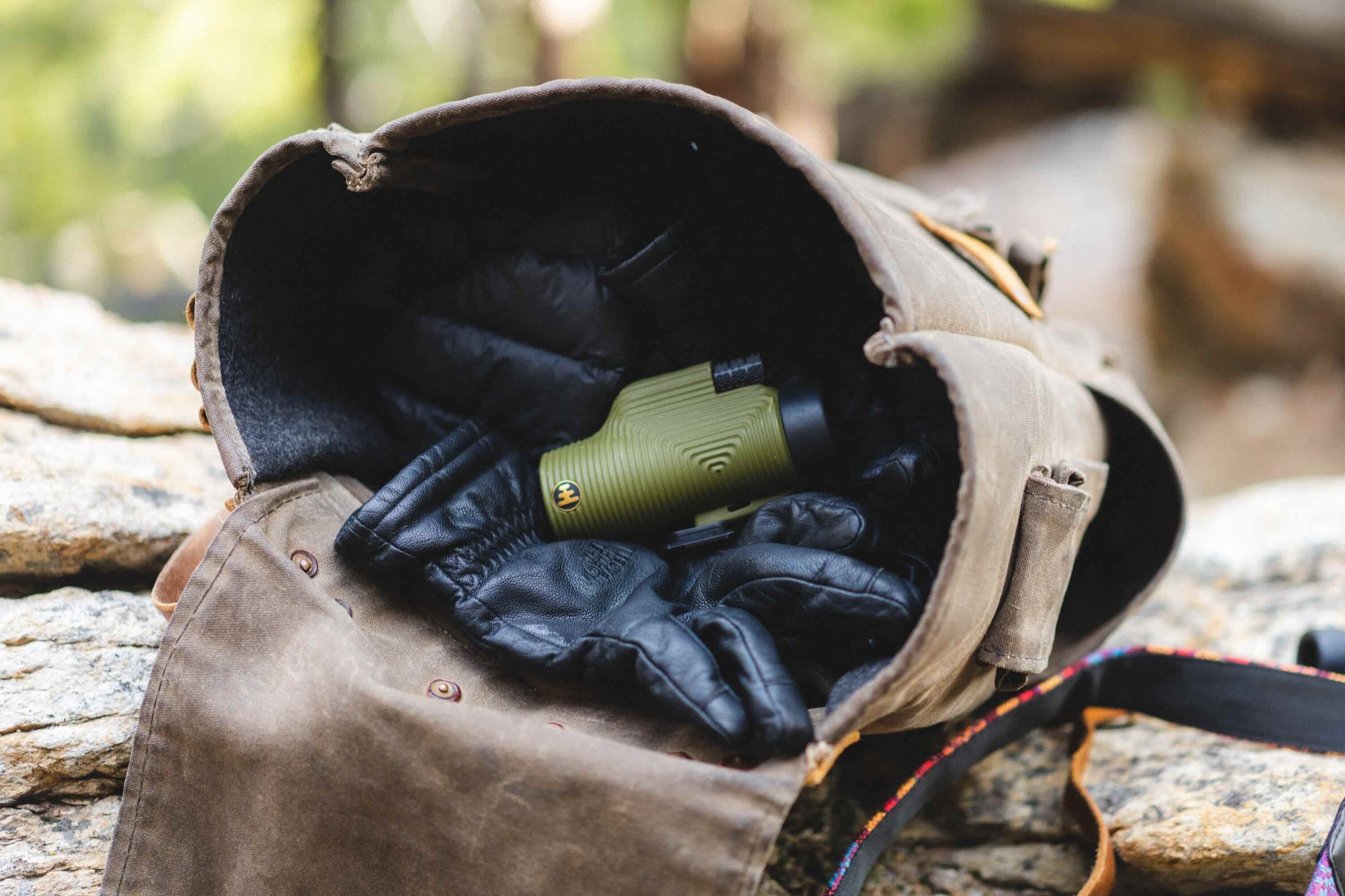 Tasche, Rucksack, Kameratasche, Gepolsterte Tasche, Grüne Flasche