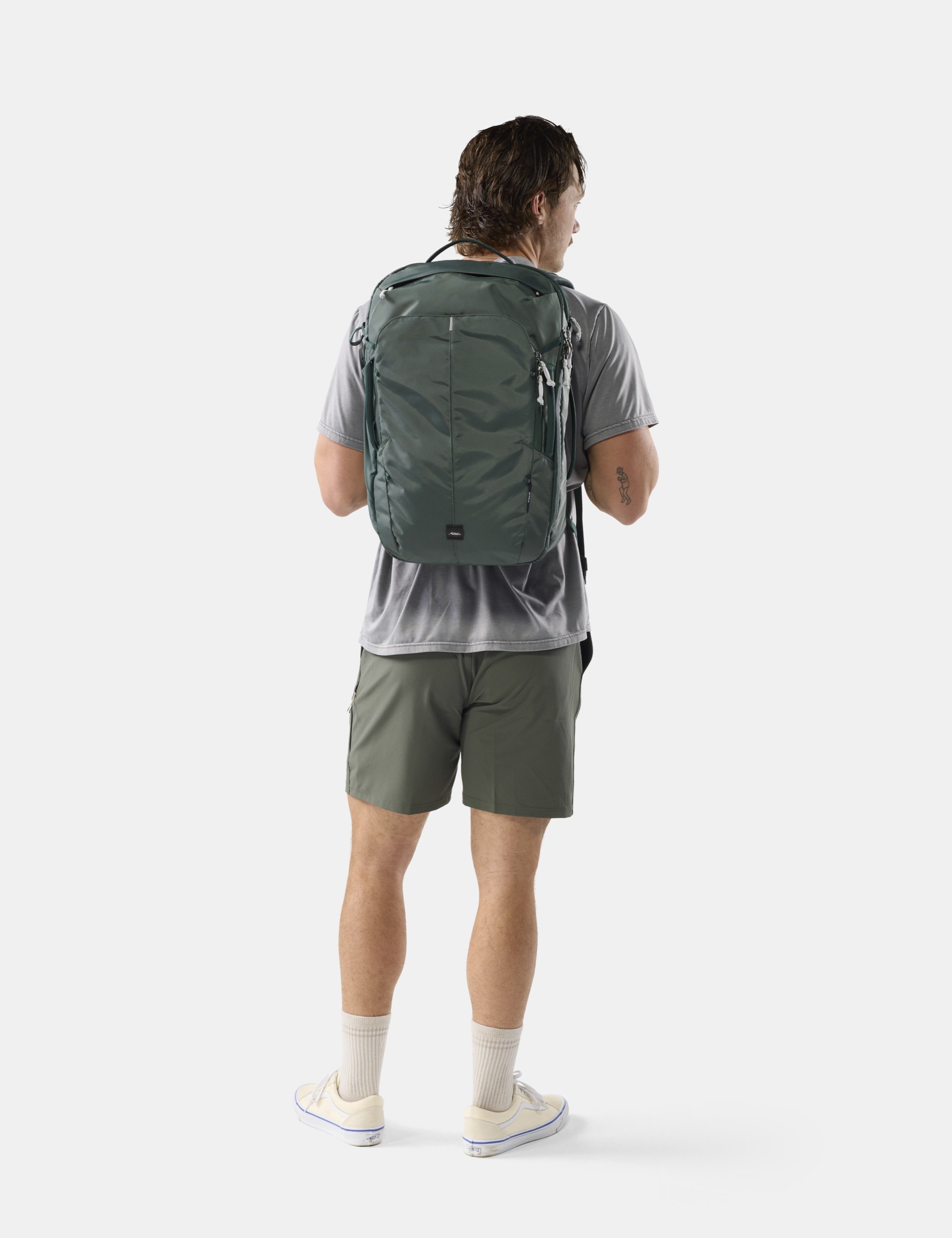 Rucksack, Rucksack, Grün, Rucksack mit mehreren Fächern, Outdoor-Ausrüstung
