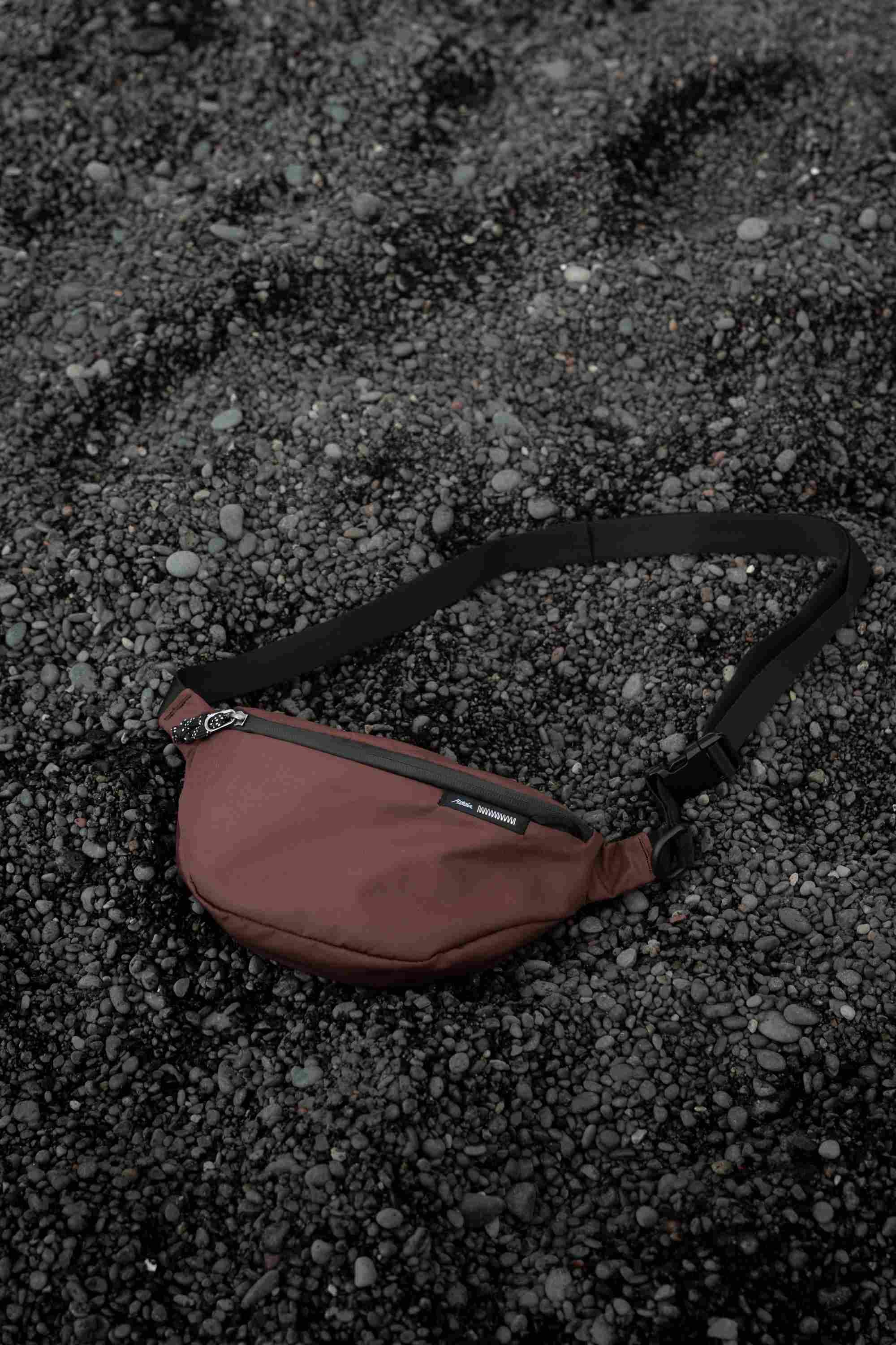Hüfttasche, Gürteltasche, braune, Reißverschluss, Tragegurt