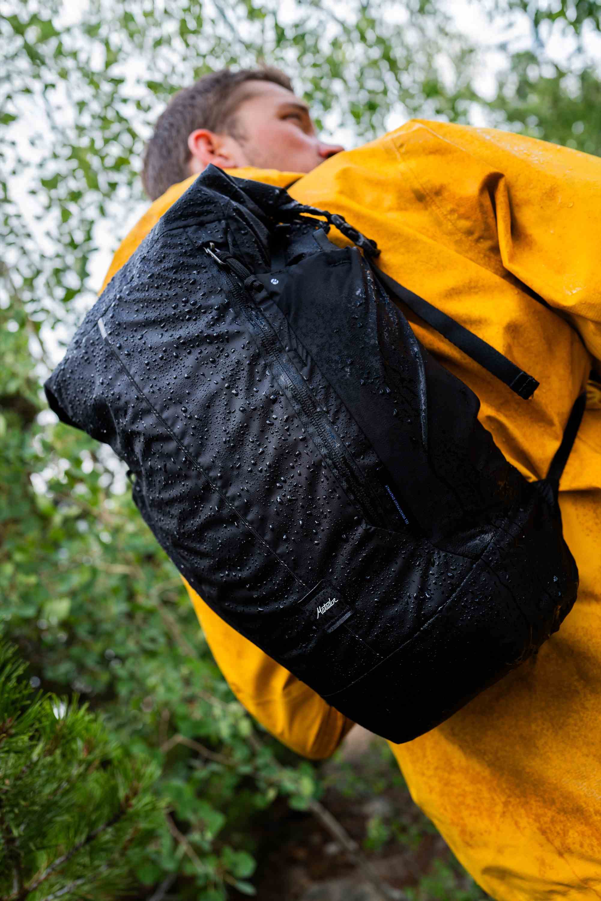 Rucksack, Backpack, Wasserdicht, Outdoor, Schwarz