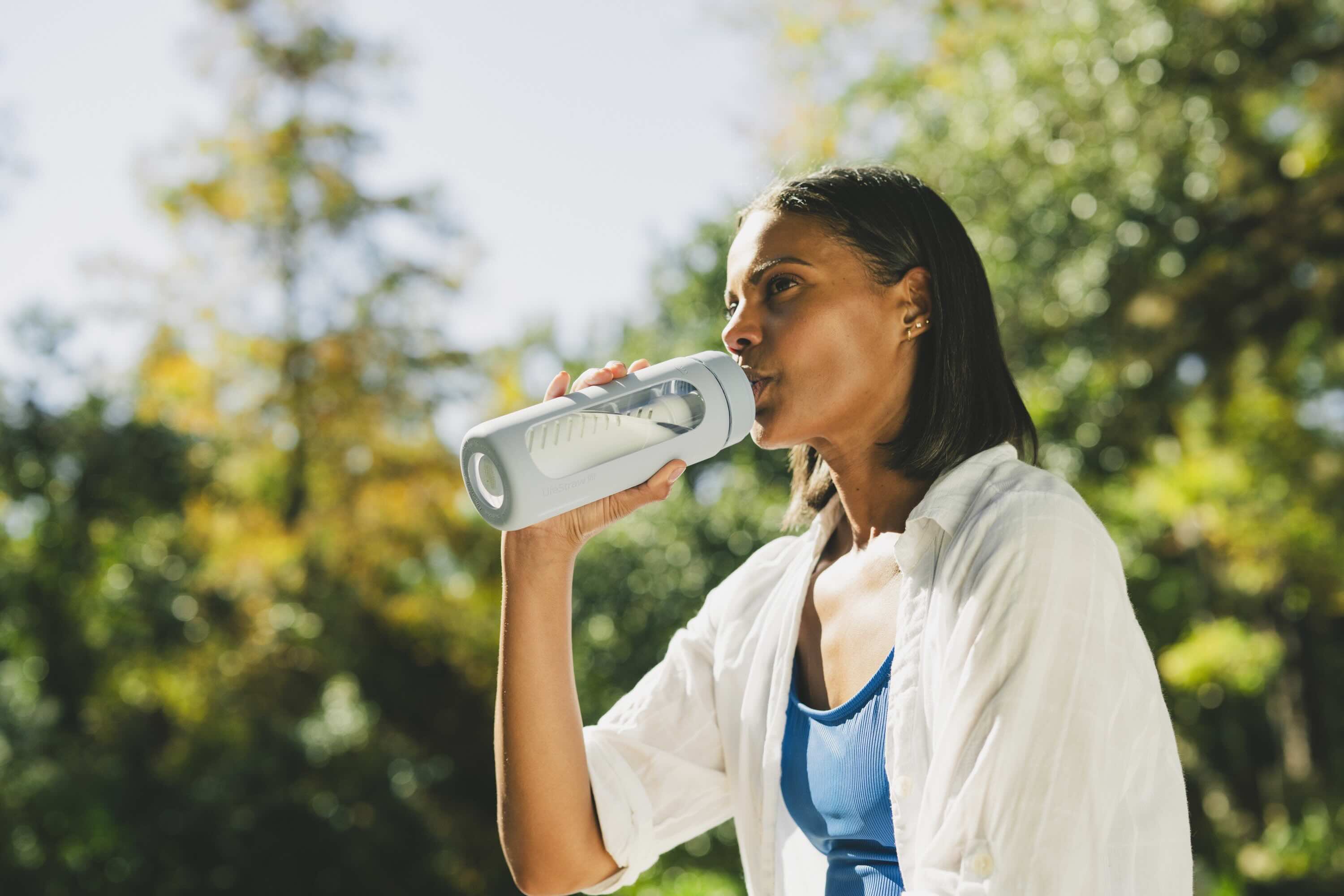 Trinkflasche, Wasserflasche, auslaufsicher, Sportbecher, outdoor