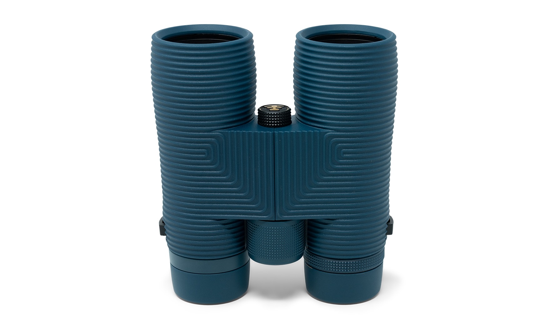 Fernglas, Binokular, Braun/Blau, Gummi-Grip, Objektivlinsen