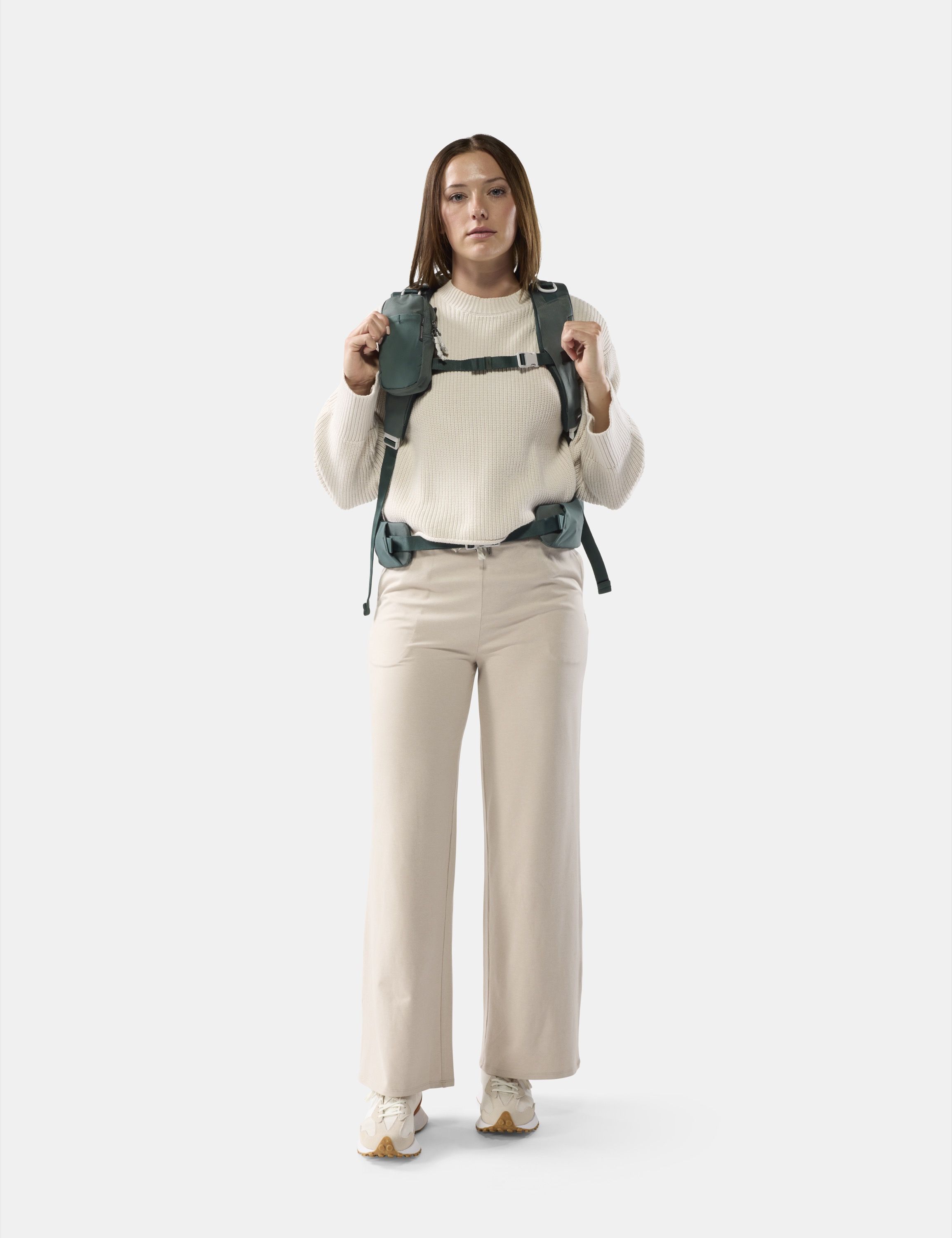 Rucksack, Gehstock?, Rucksack