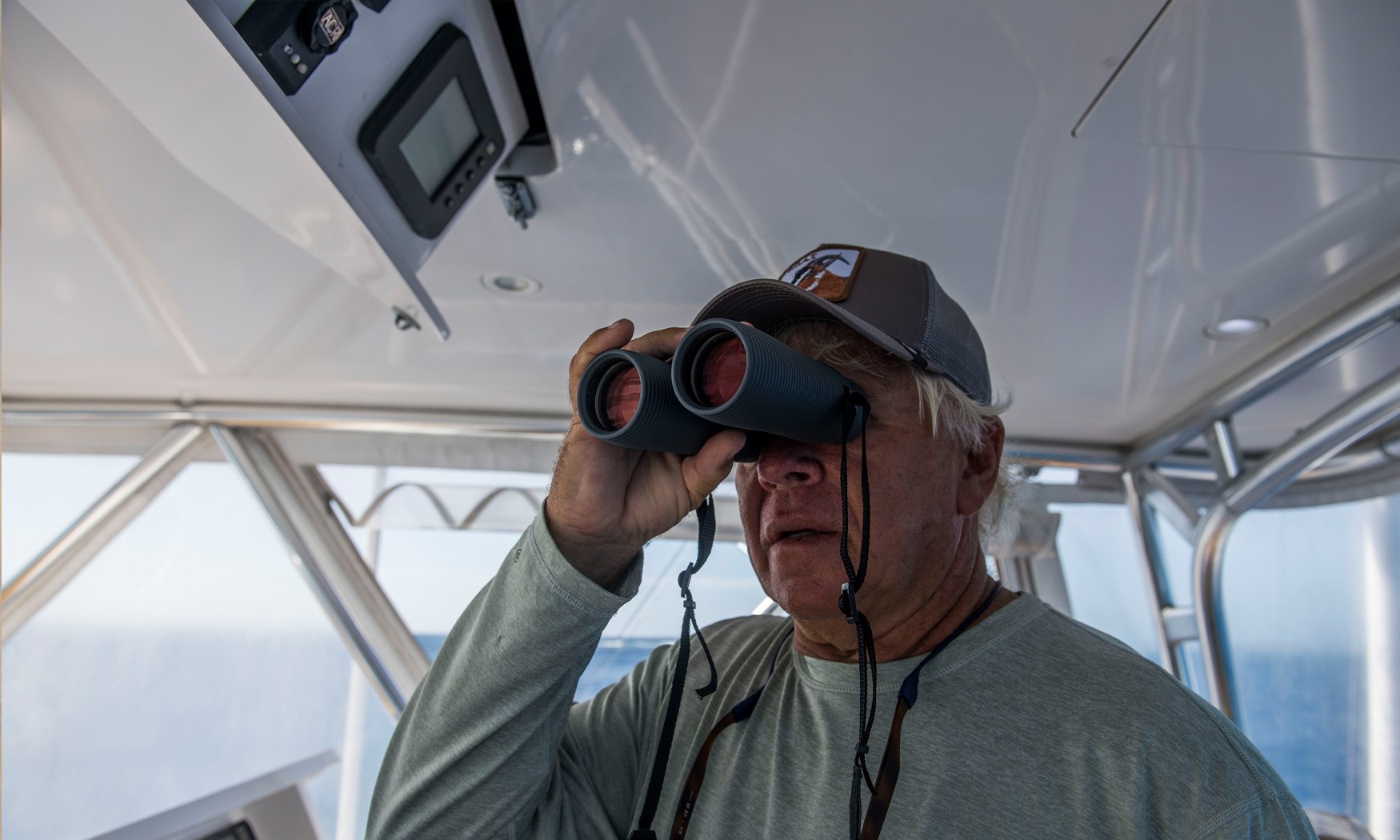 Fernglas, Binokular, Cap, Menschen, Boot