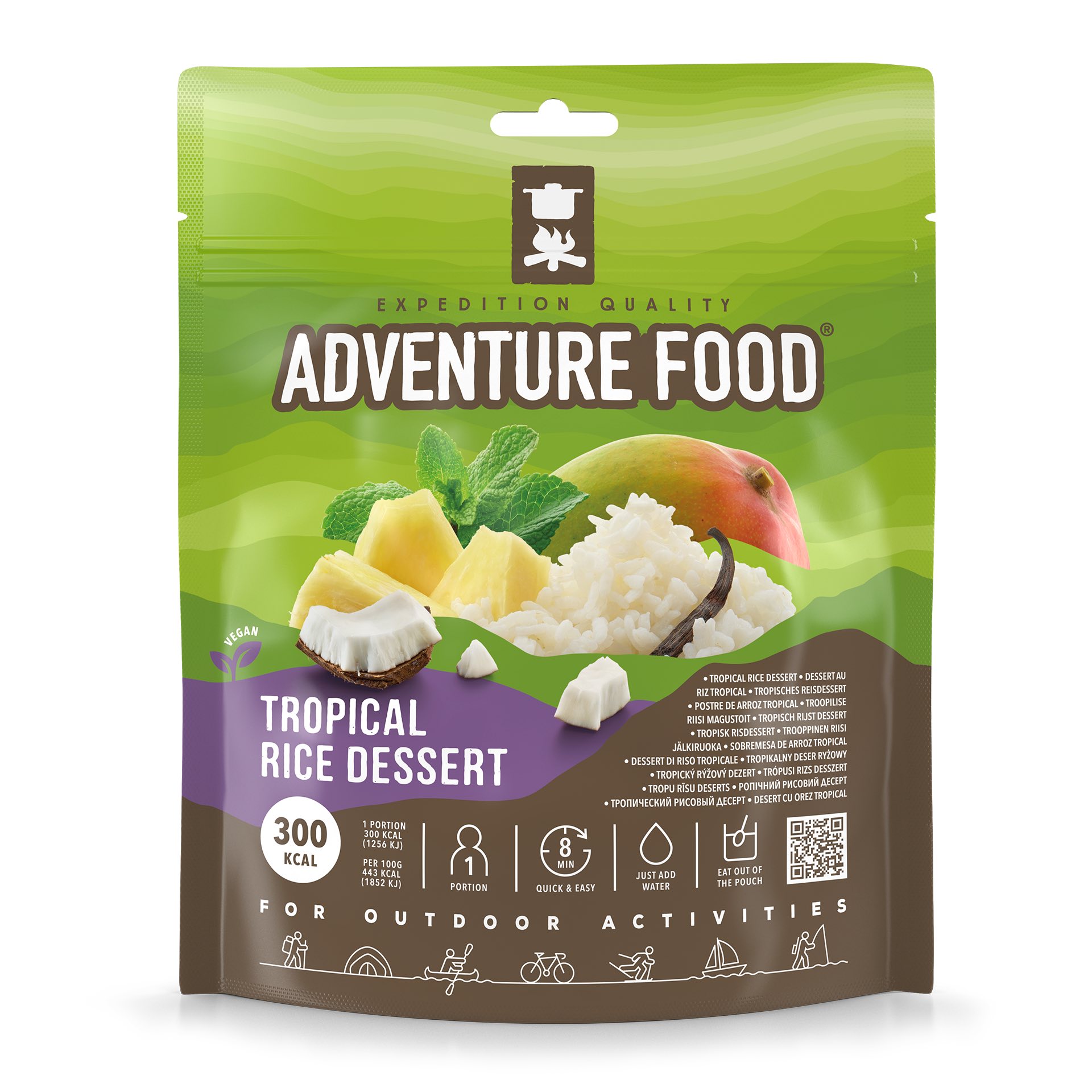 Adventure Food Tropical Rice Dessert (18-pack)