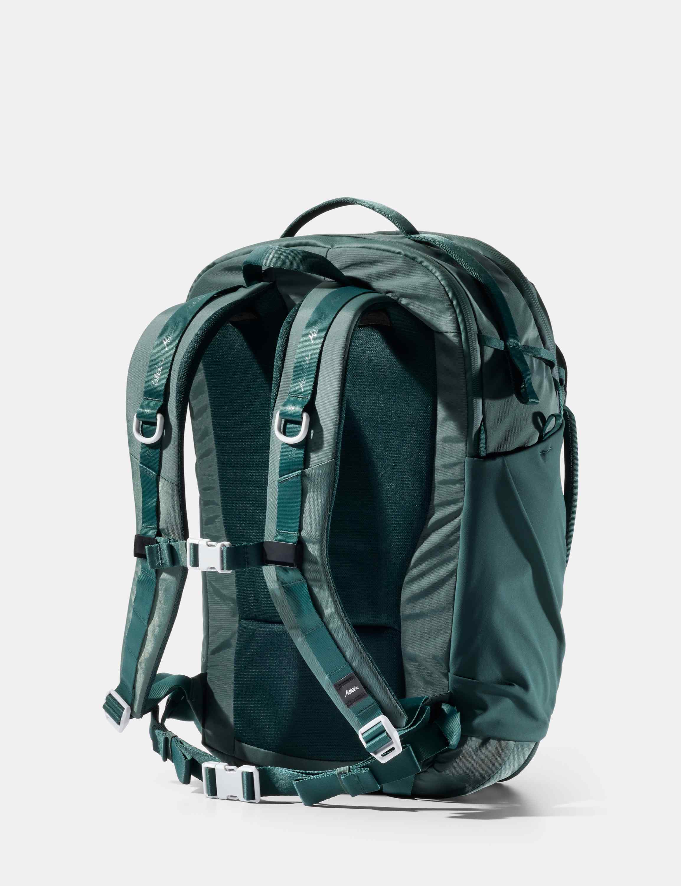 Rucksack, Backpack, Grün, Trägergurte, Gepolsterter Rücken