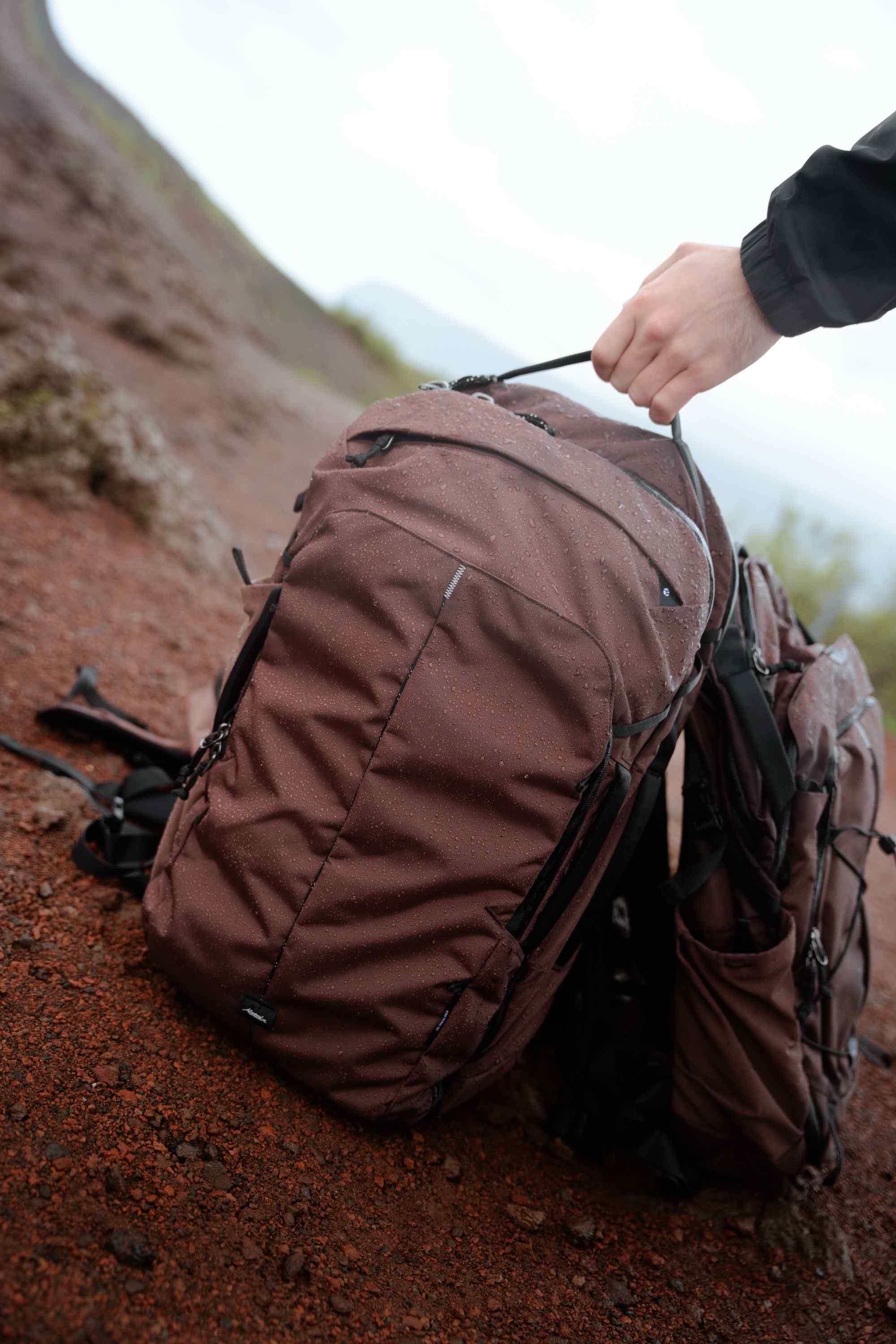 Rucksack, Backpack, Rucksack braun, Outdoor-Rucksack, Reisetasche