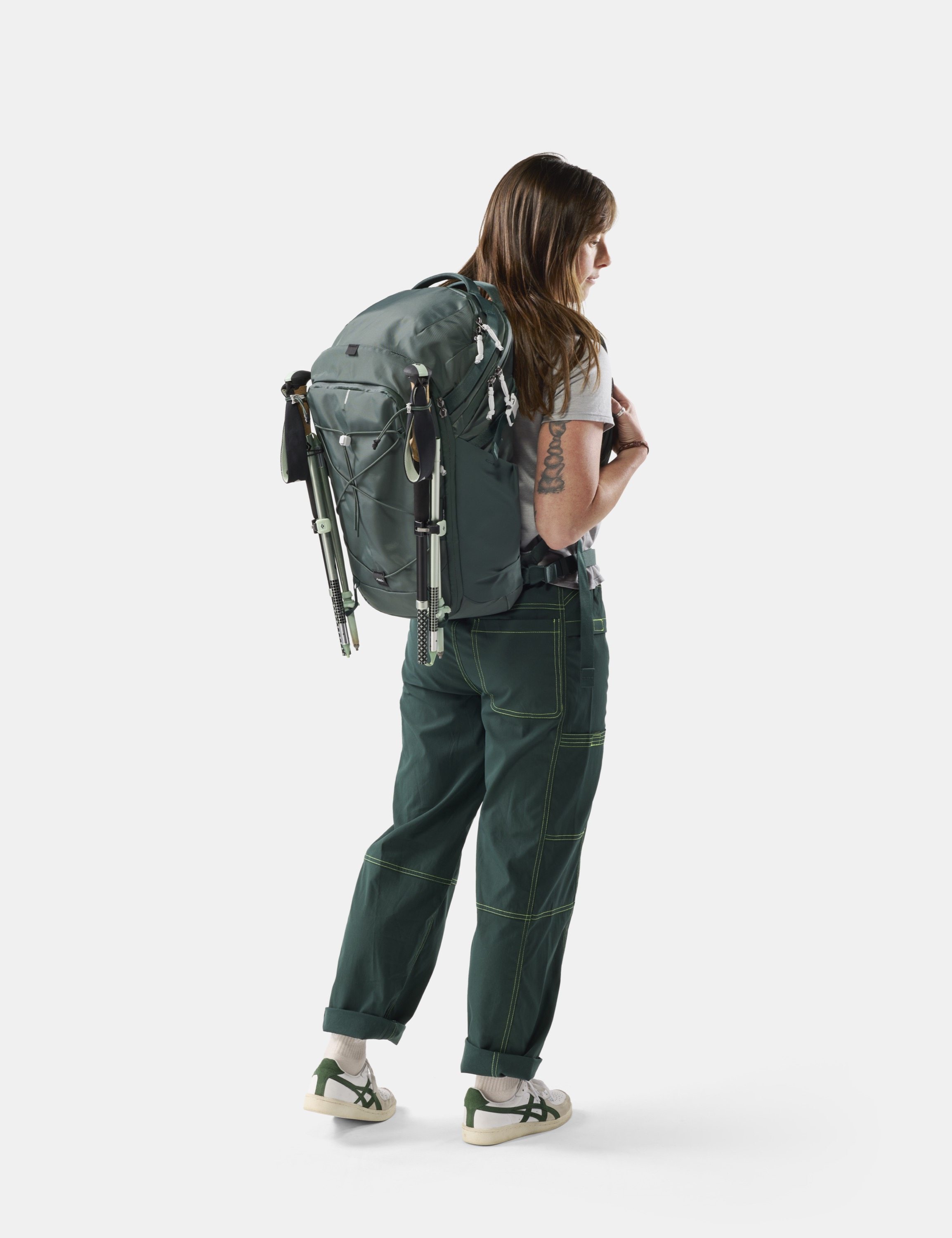 Rucksack, Backpack, Outdoor, Trekking, Grün