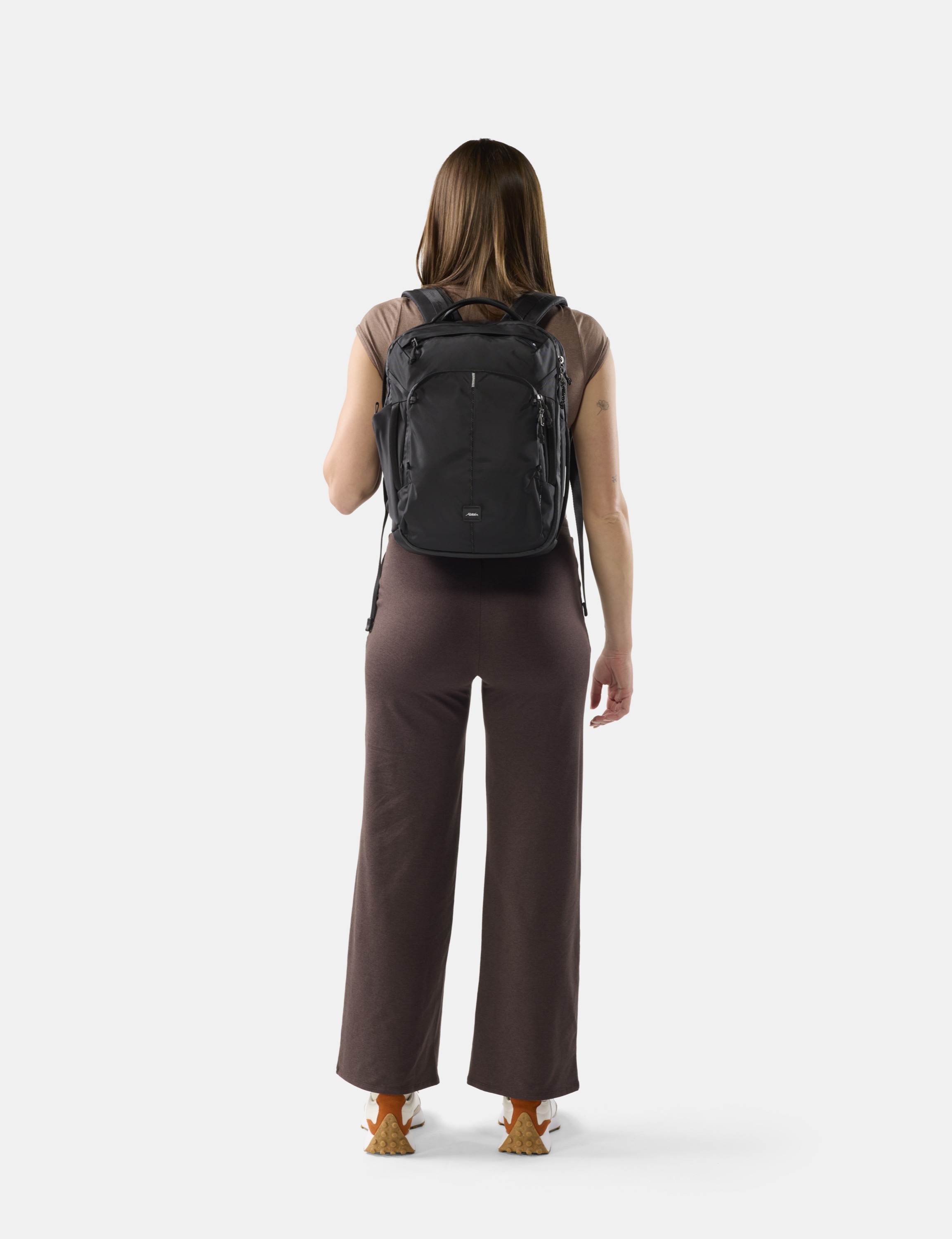 Rucksack, Schwarz, mehrfachtaschen, verstellbar, unisex