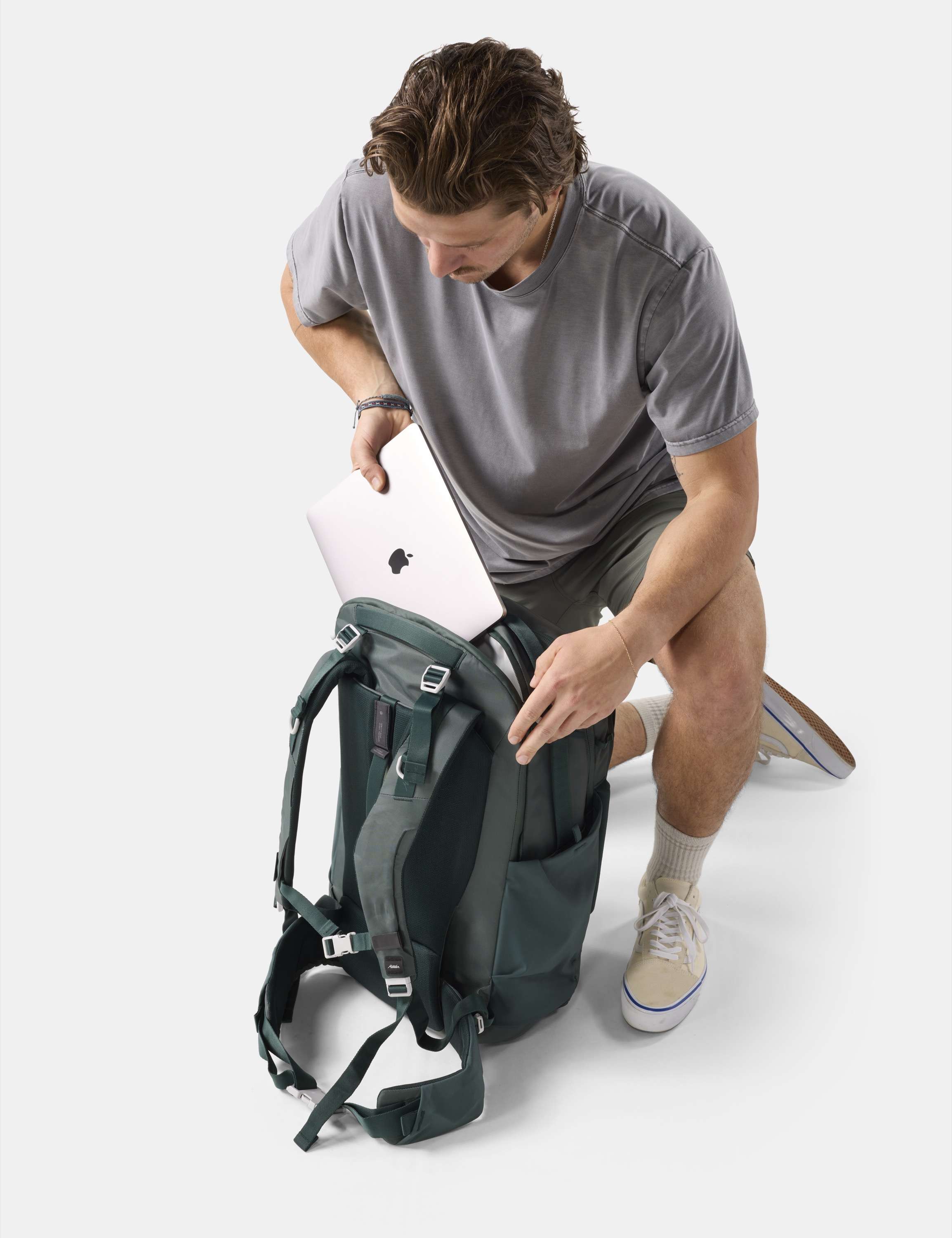 Rucksack, Backpack, Laptopfach, Grün, Abenteuer