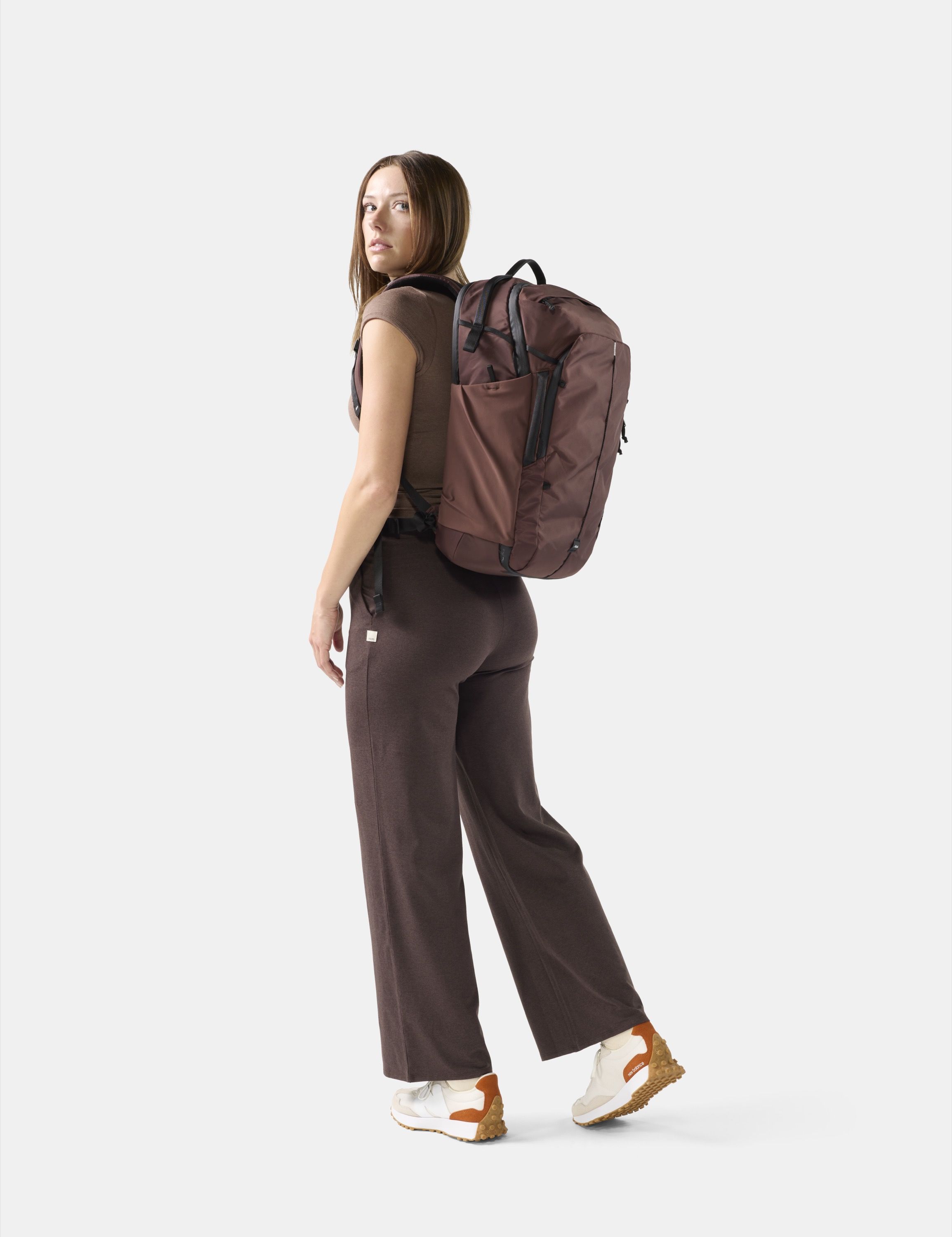 Rucksack, Backpack, bräunliche Farbe, große Tasche, Outdoor-Accessoire