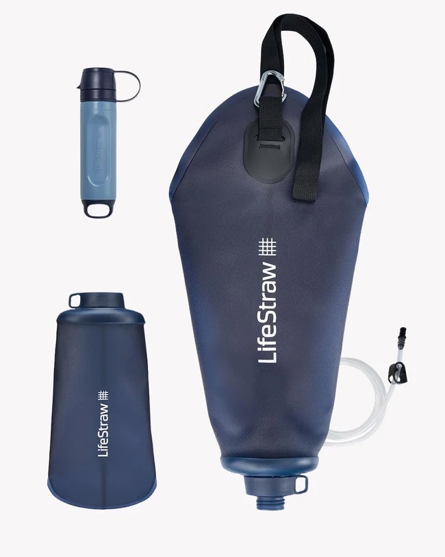 Schlauchwasser, Trinkflasche, Filterbeutel, Wasserflasche, Spiegelzugang