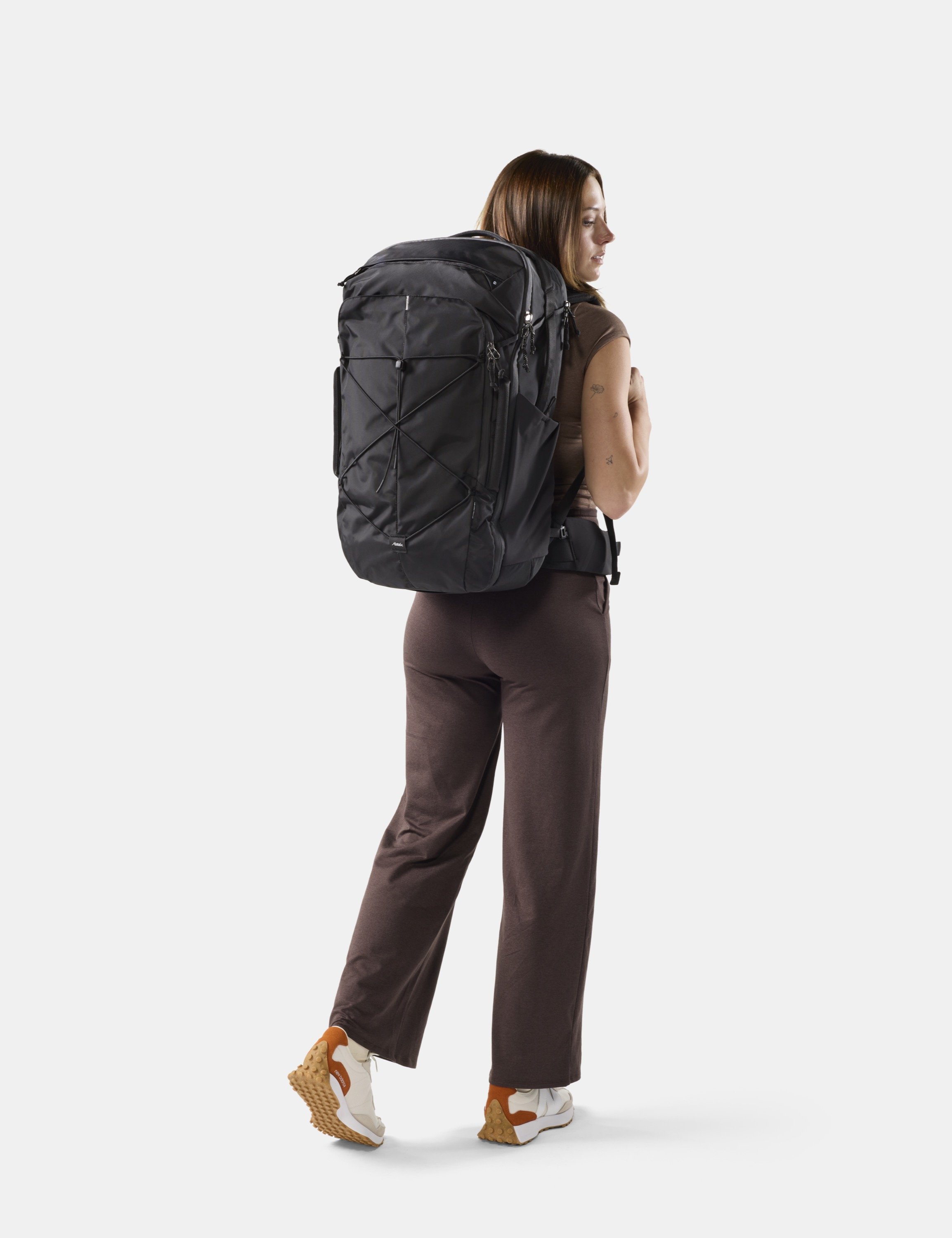 Rucksack, Backpack, Schwarz, groß, Tragetasche