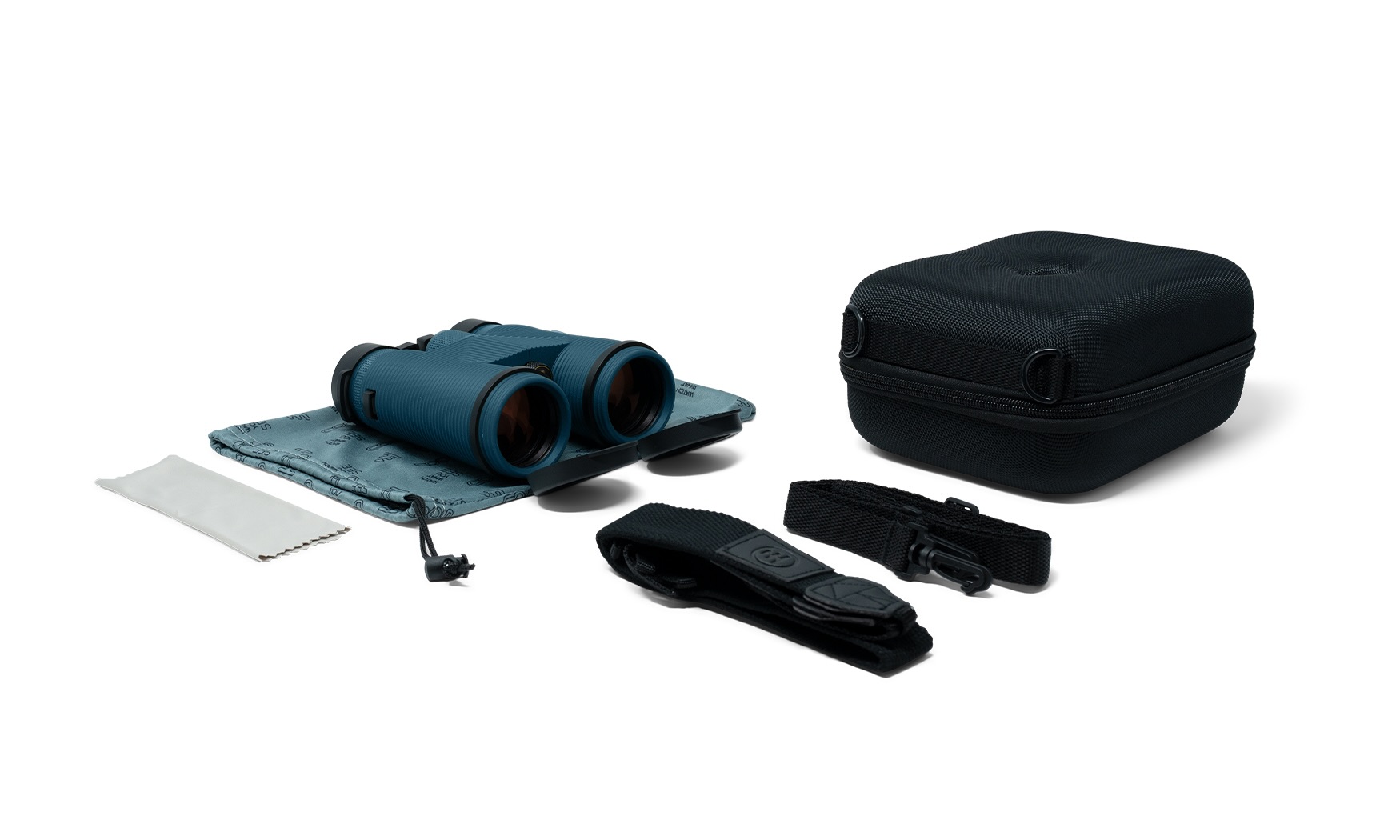binoculars, blau, kompakt, trageretasche, Tragegurt
