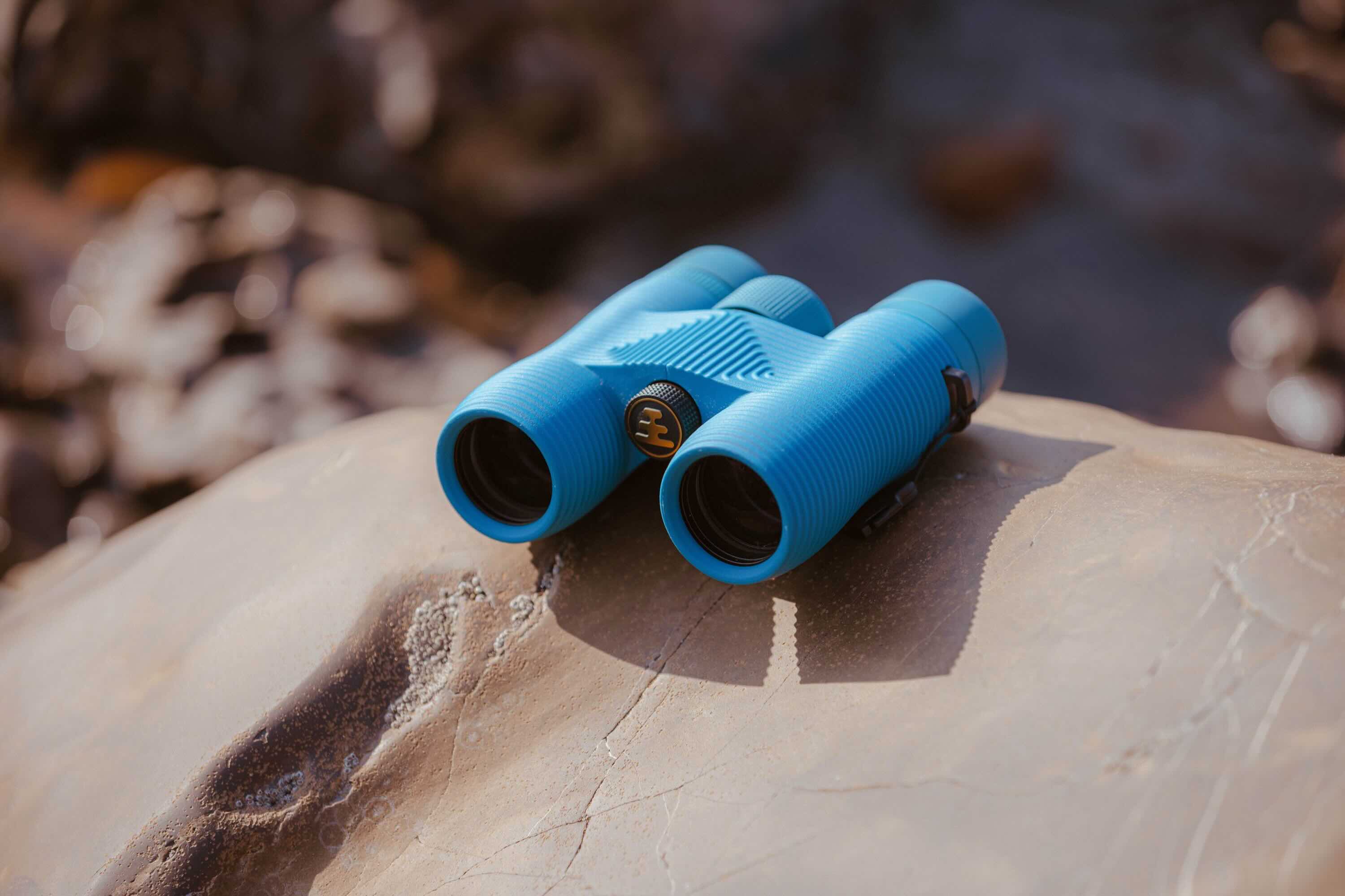 Fernglas, Binoculars, Blau, Gläser, Outdoor