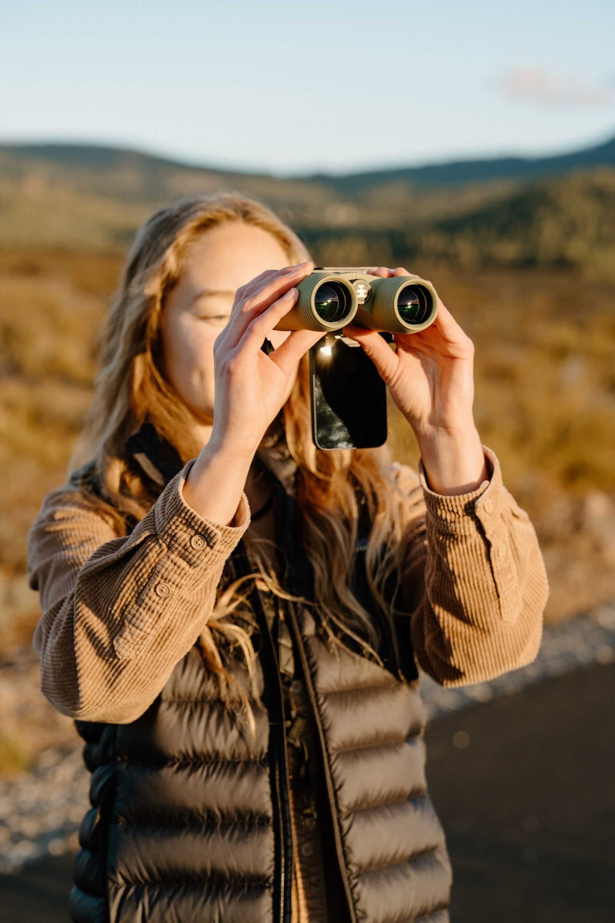 Fernglas, Binoculars, Outdoor, Reisen, Smartphonehalterung