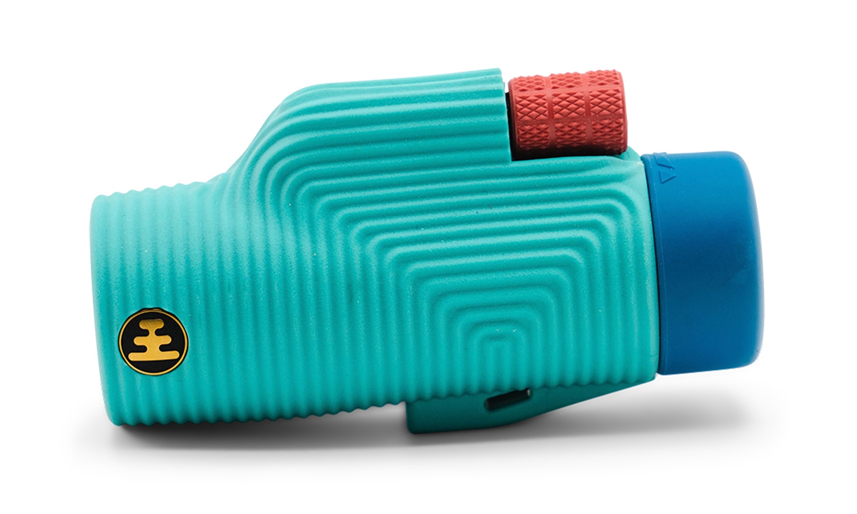 Teleskop, Griffschutz, Teal device, Roter Knopf, Grüne Wicklung