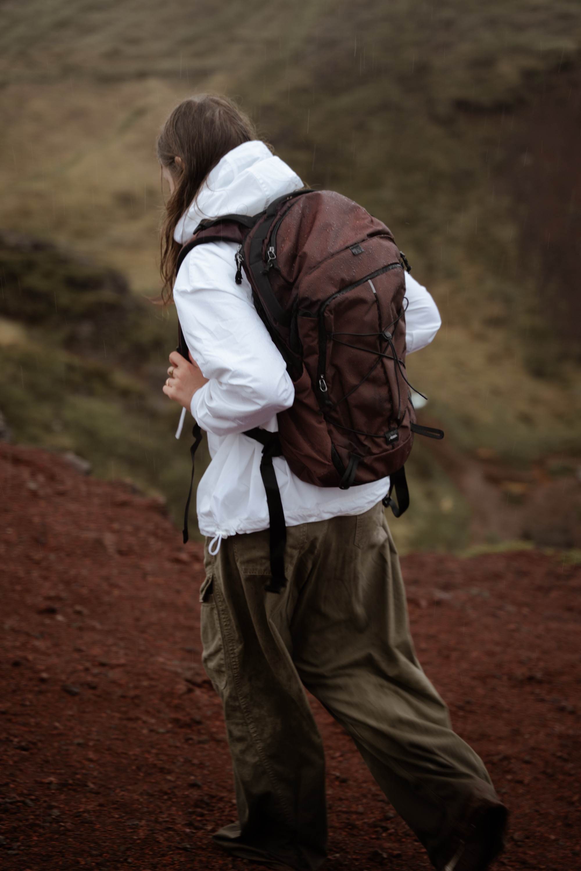 Rucksack, Rucksack, Outdoor, Wandern, Braun