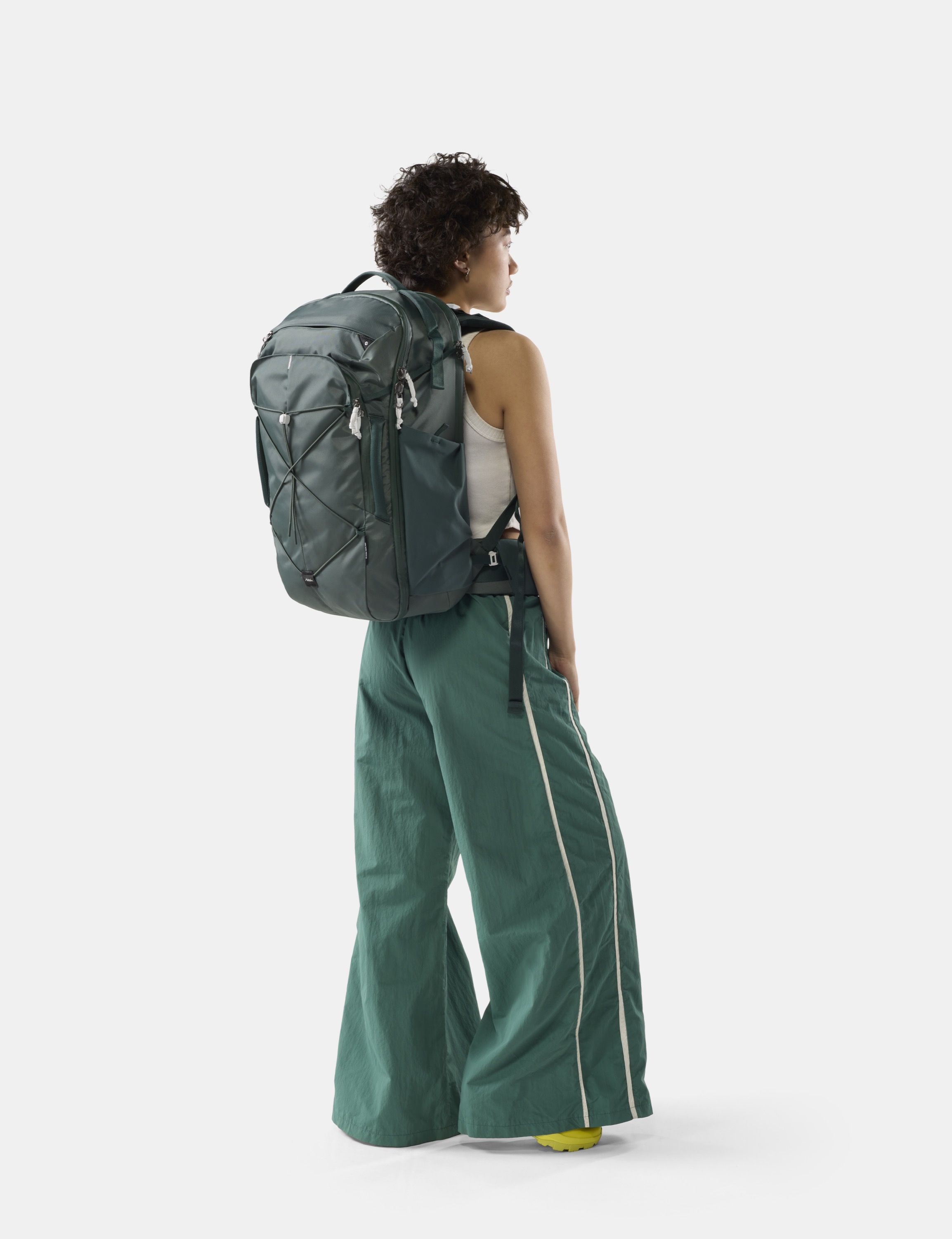 Rucksack, Rucksack, Outdoor, Grün-grau, Hose mit Seitennähte