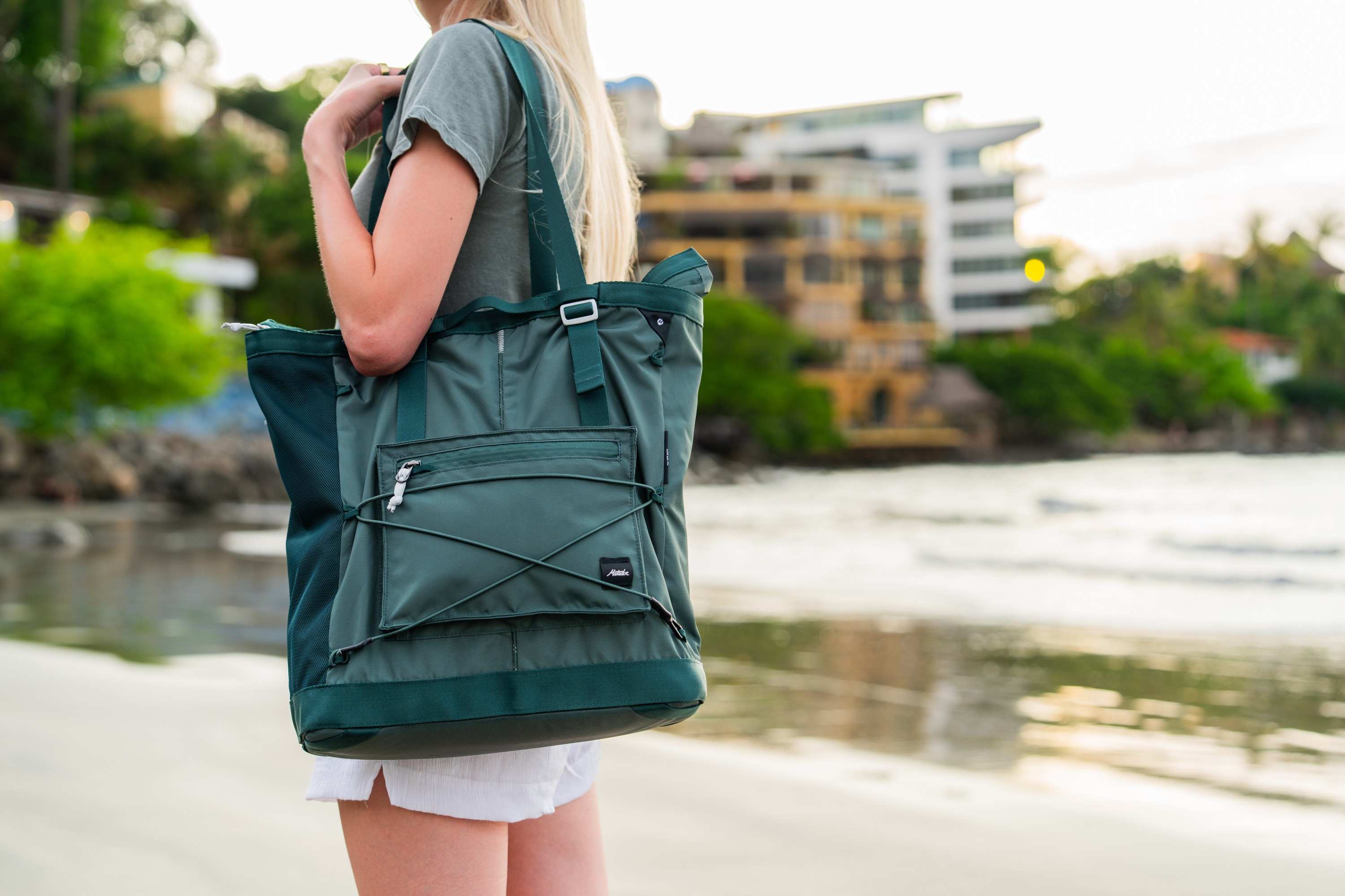 Rucksack, Taschen, Seitentasche, Reißverschluss, Canvas/ Nylon